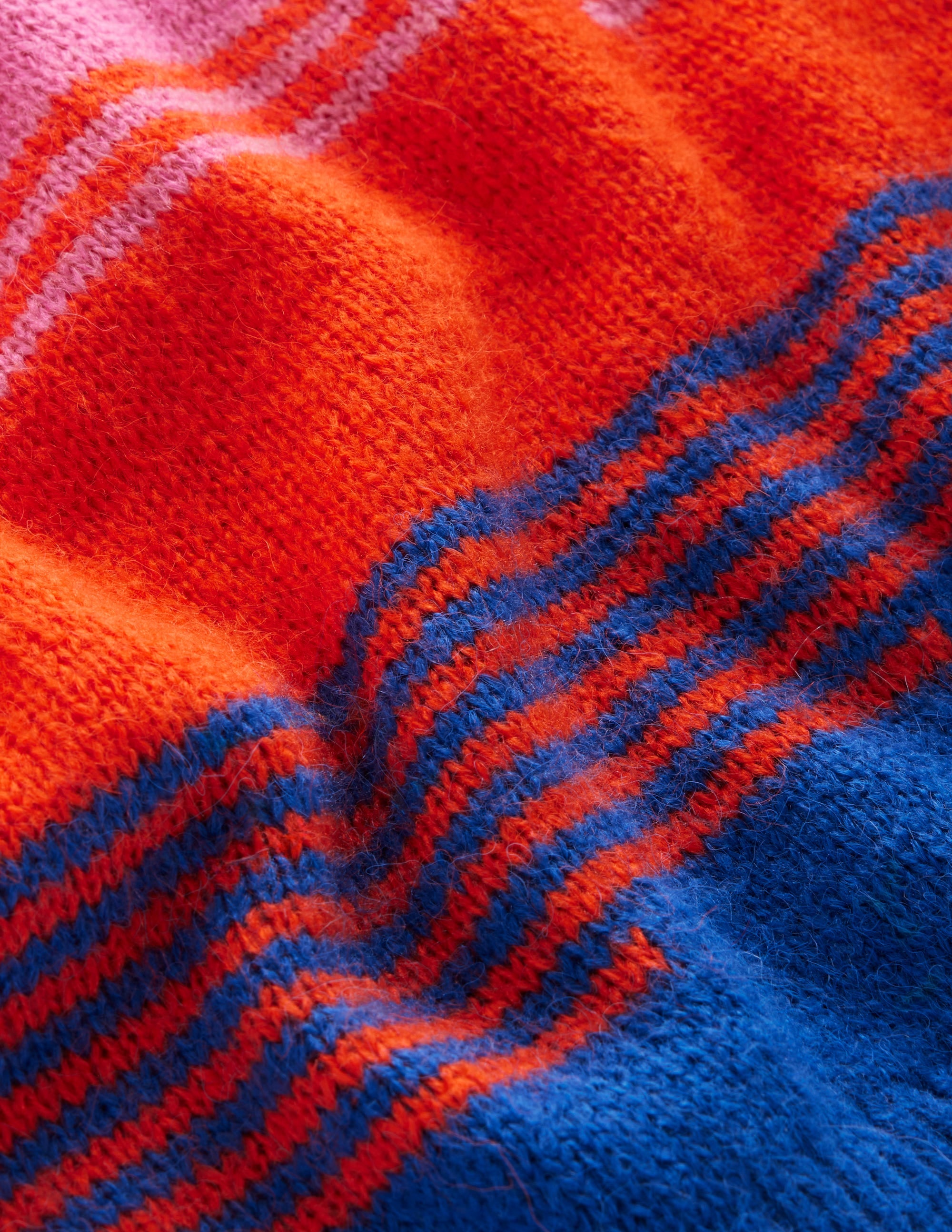 Scenic Crew Neck Sweater-Bright Blue, Scenic Intarsia - Image 7