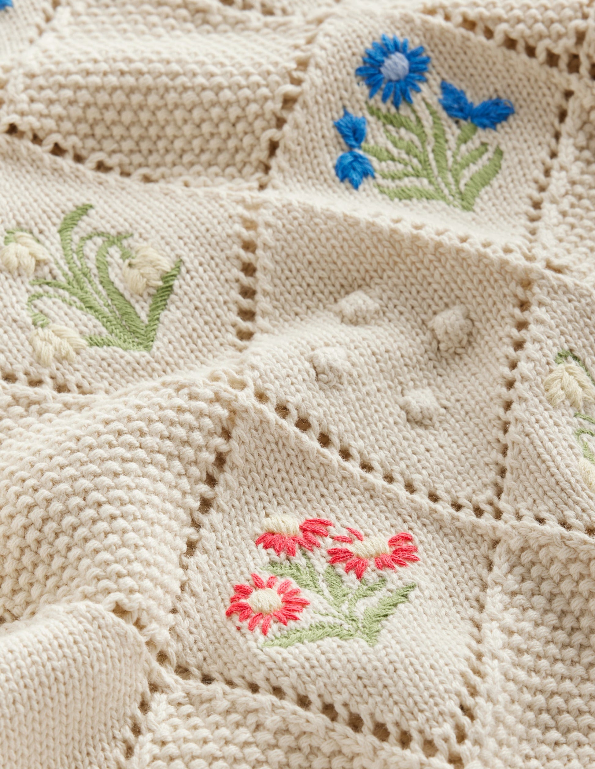 Cotton Embroidered Sweater-Warm Ivory-6