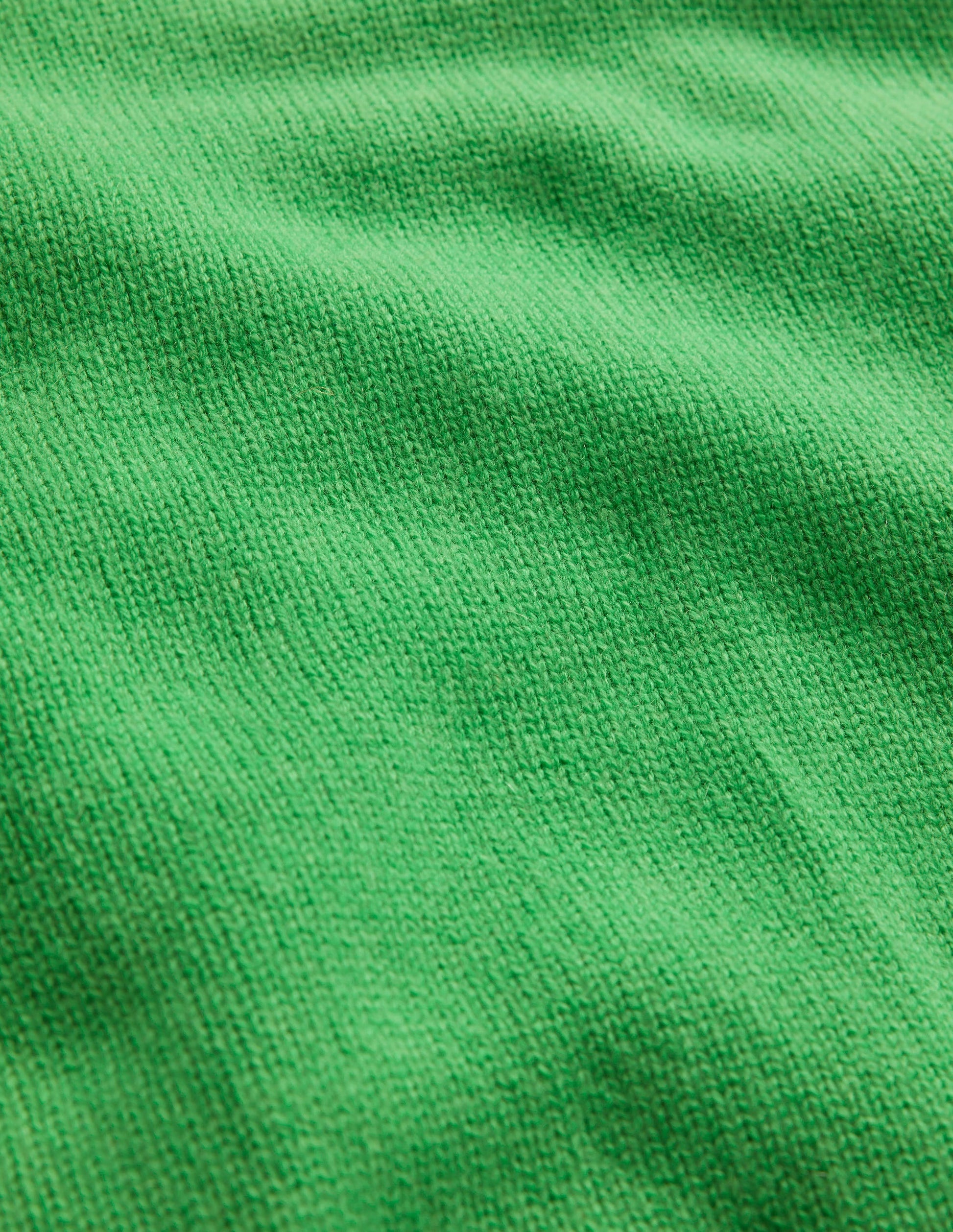 Split Cuff Cashmere Sweater-Bright Green-7