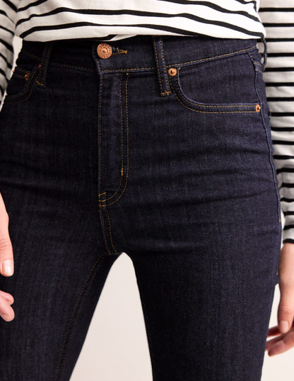 High Rise Skinny Jeans-Indigo