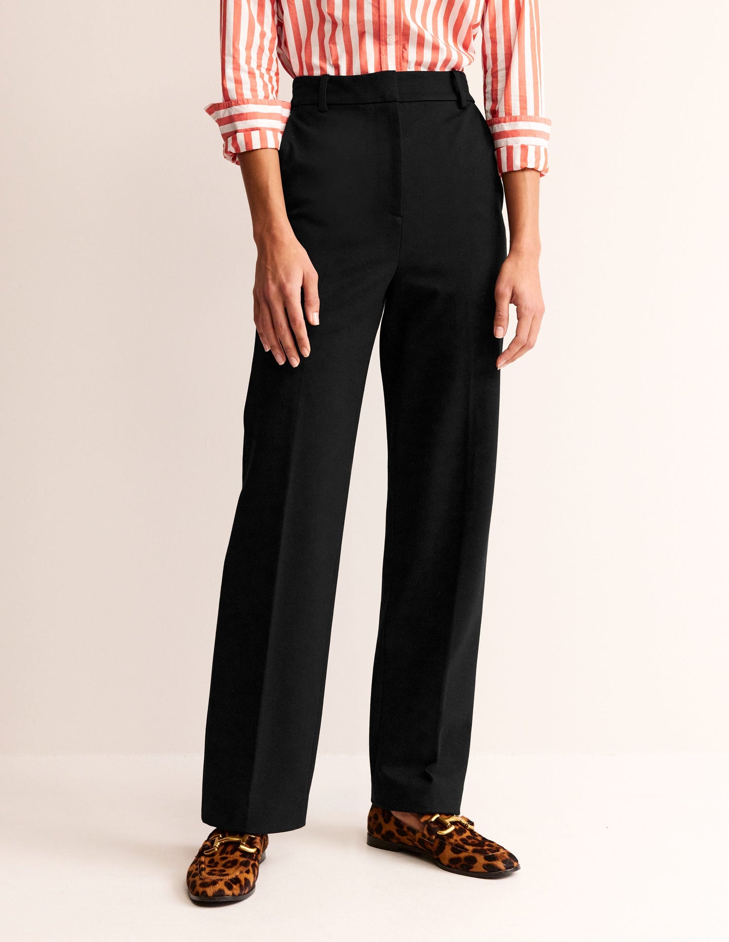 Pimlico Ponte Pants-Black