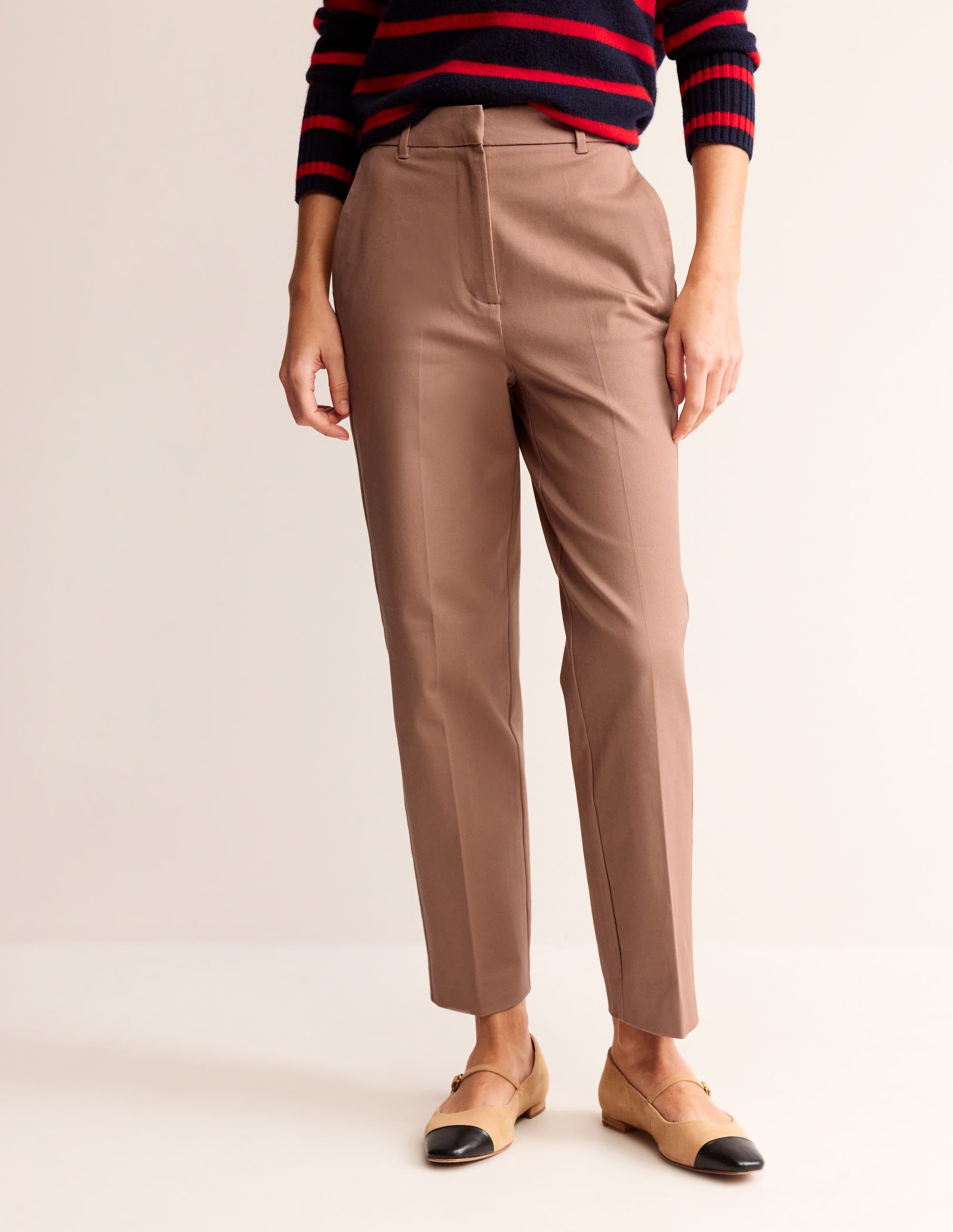Kew Bi-Stretch Pants-Light Caramel - Image 4