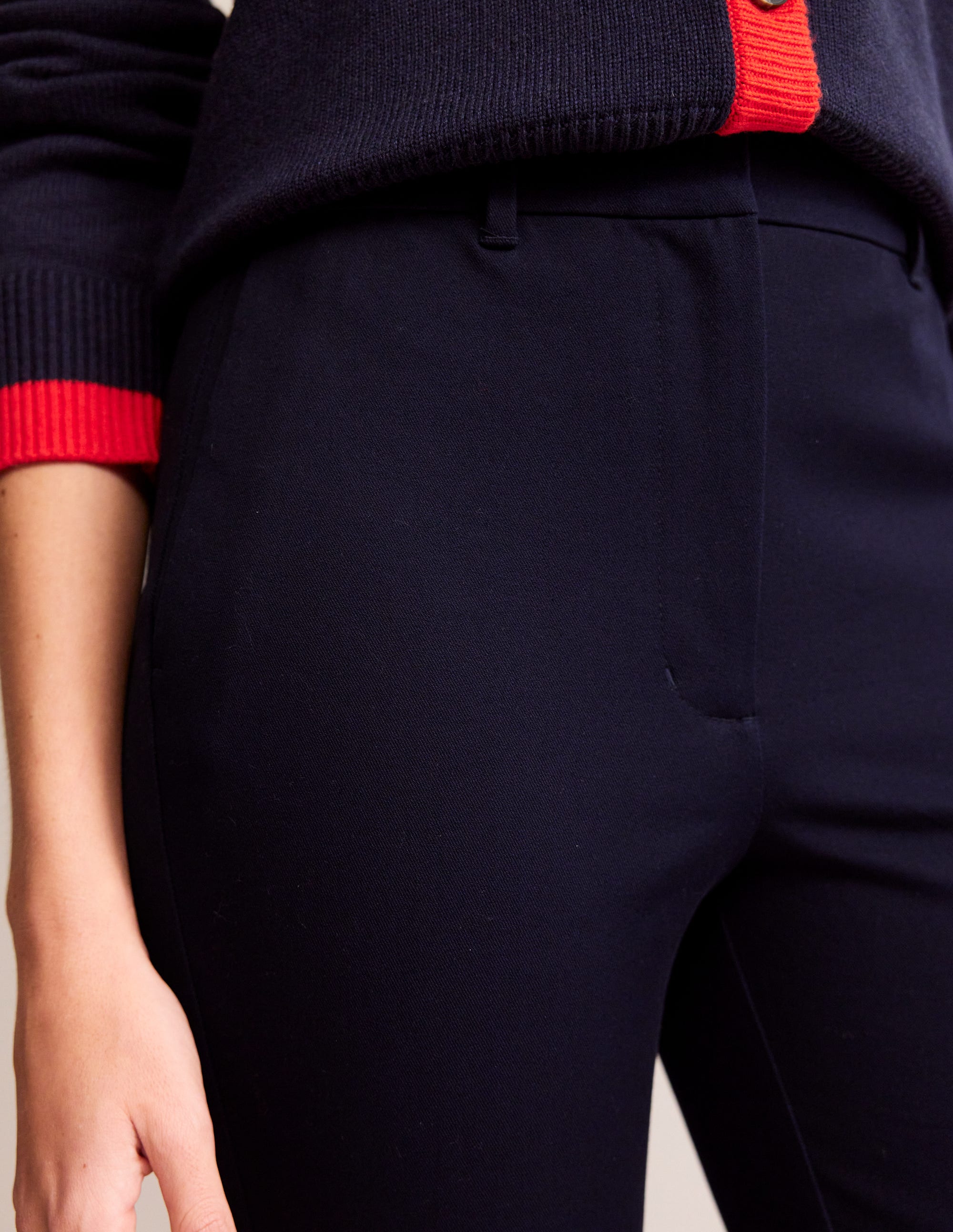 Highgate Bi-Stretch Pants-Navy - Image 2