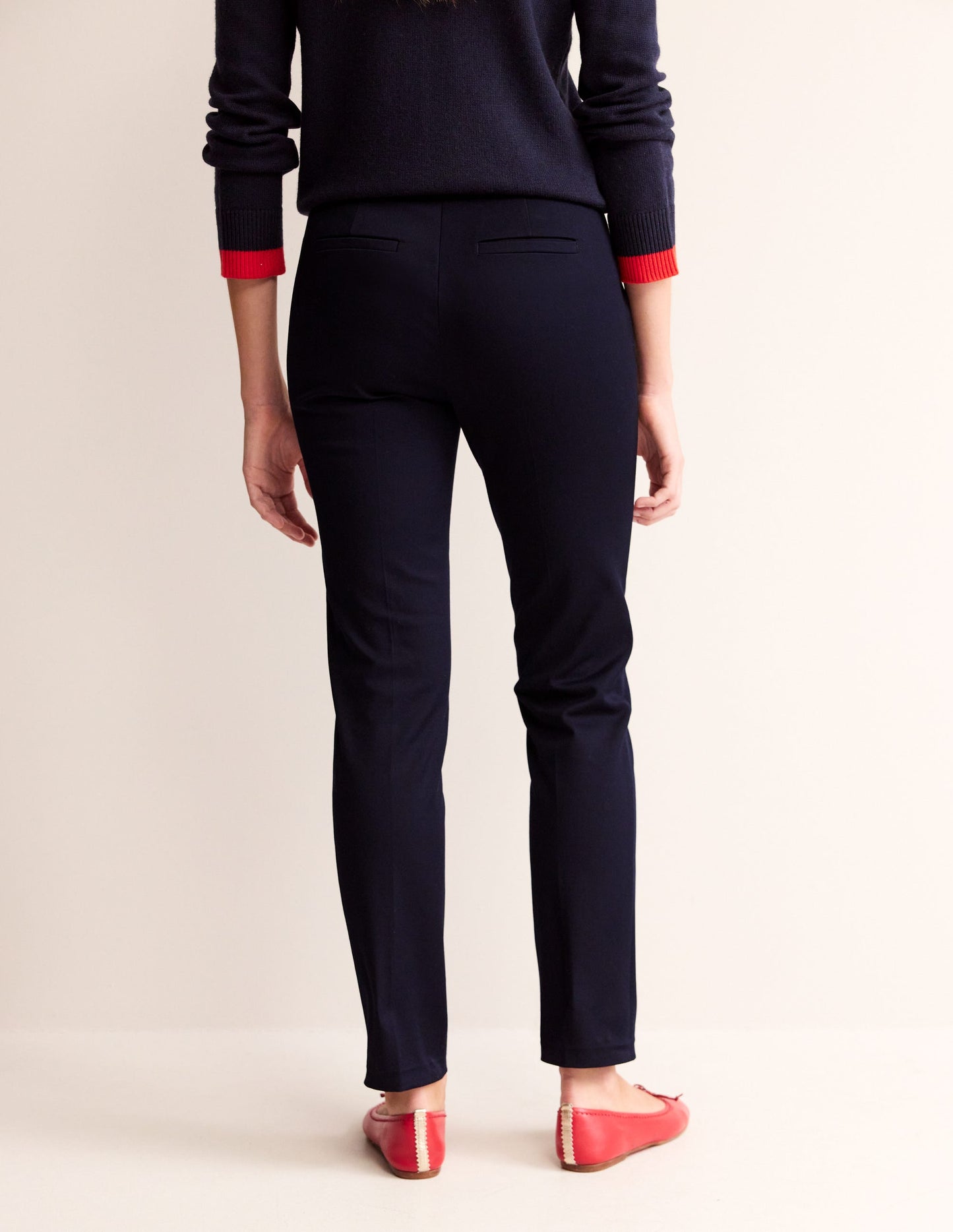 Highgate Bi-Stretch Pants-Navy