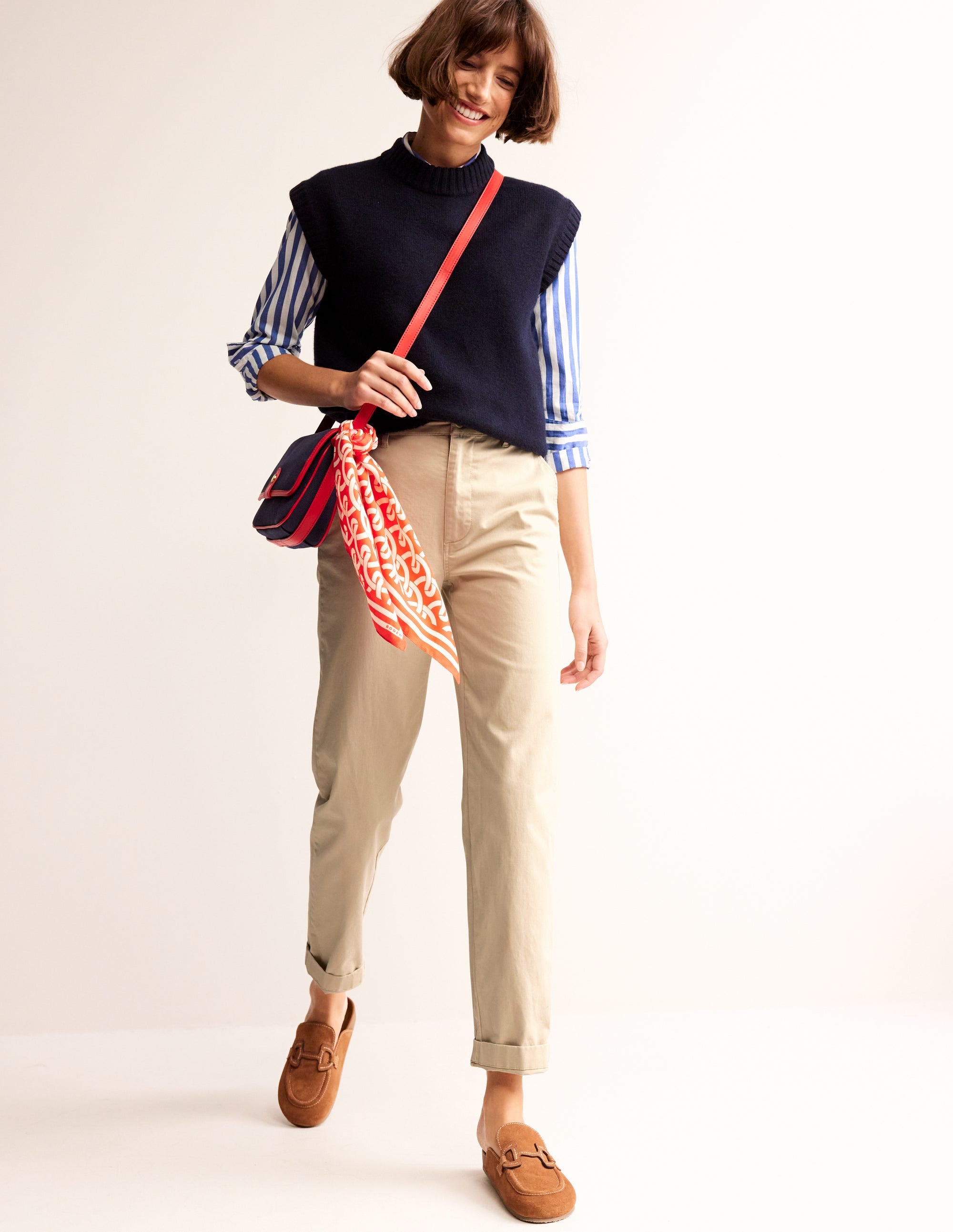 Barnsbury Chino Pants-Neutral - Image 1