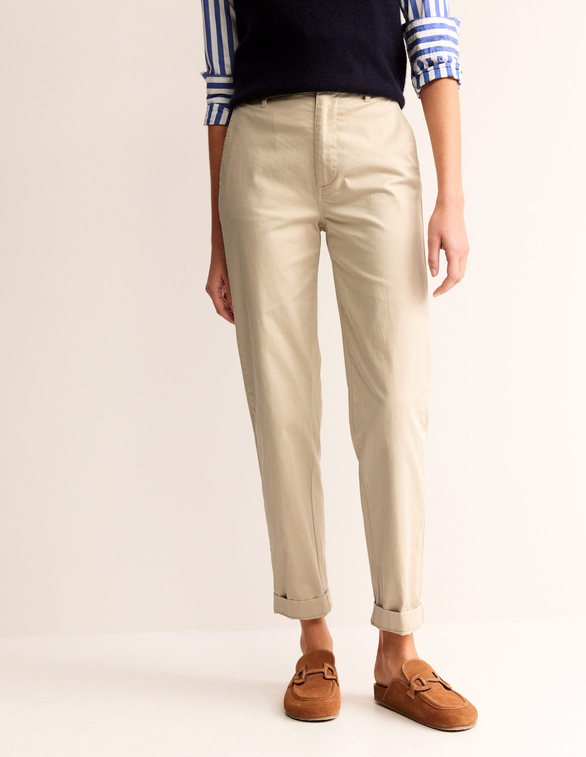 Barnsbury Chino Pants-Neutral - Image 4