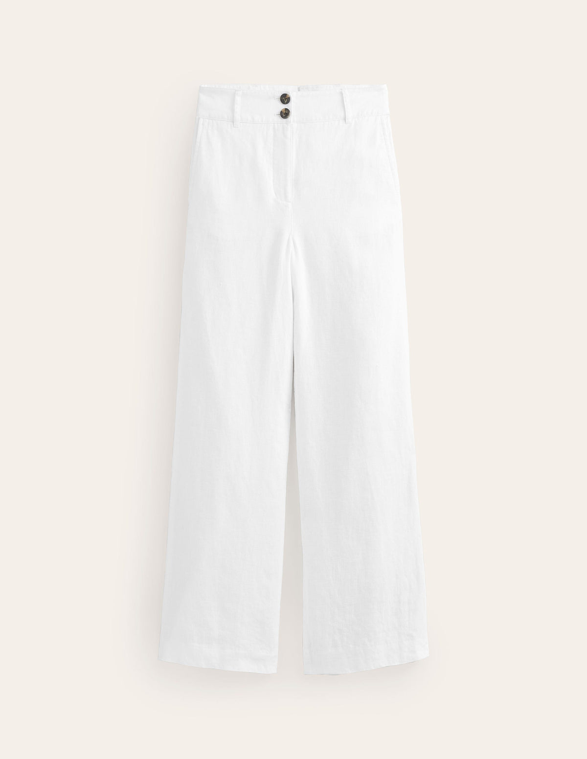 Westbourne Linen Pants-White - Image 5