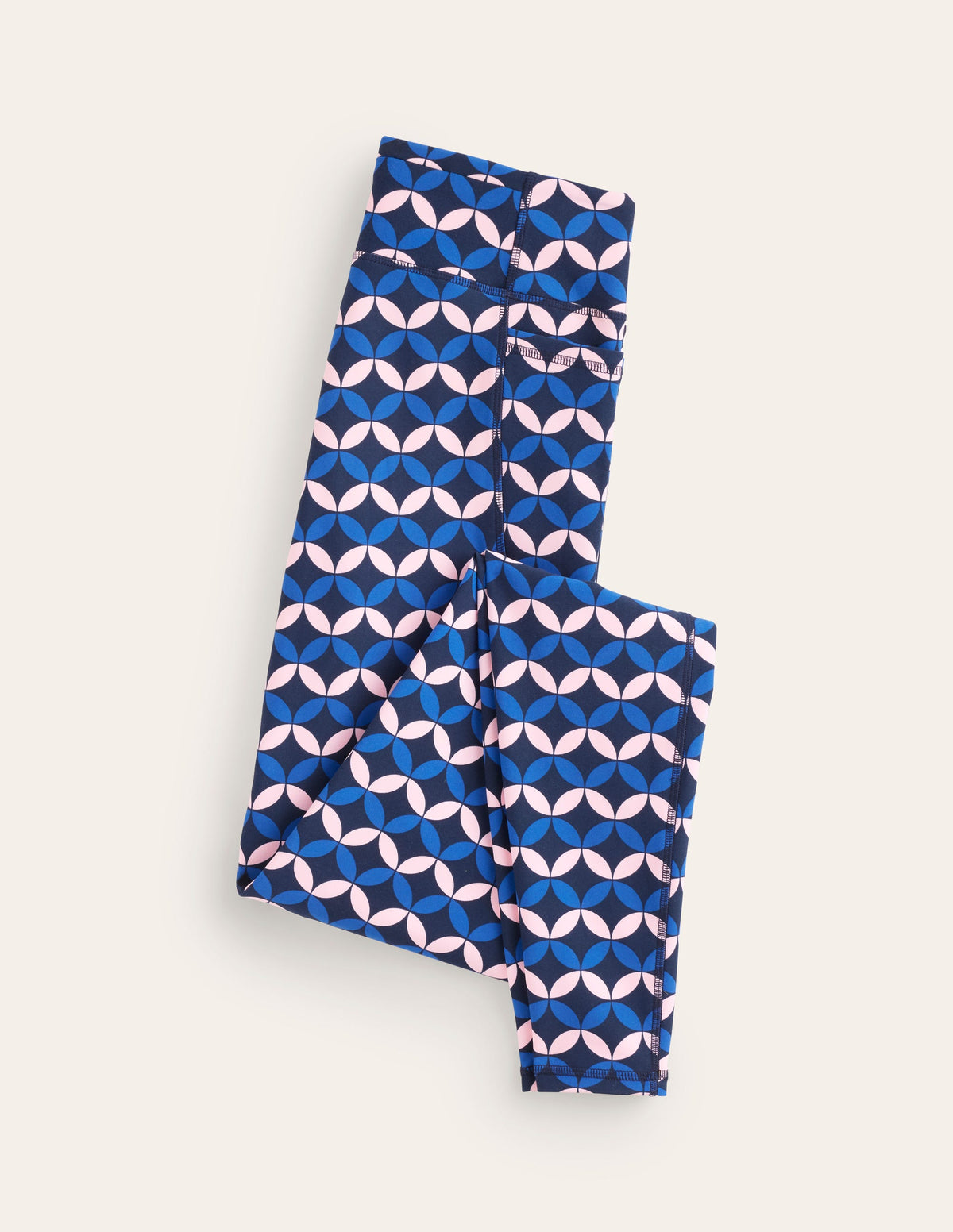 High Waist Pocket Leggings-Surf The Web, Diamond Terrace-6