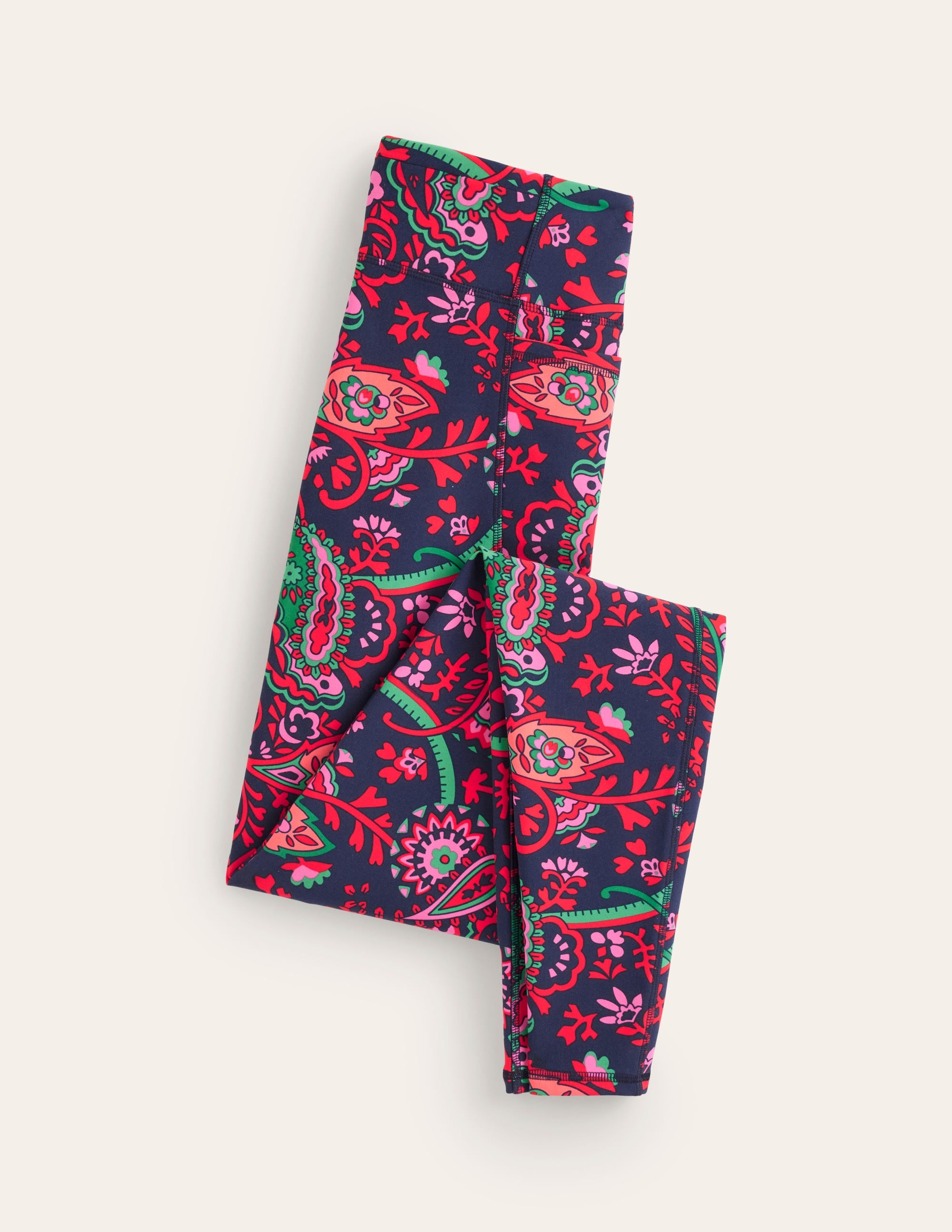 High Waist Pocket Leggings-French Navy, Fantastical - Image 5