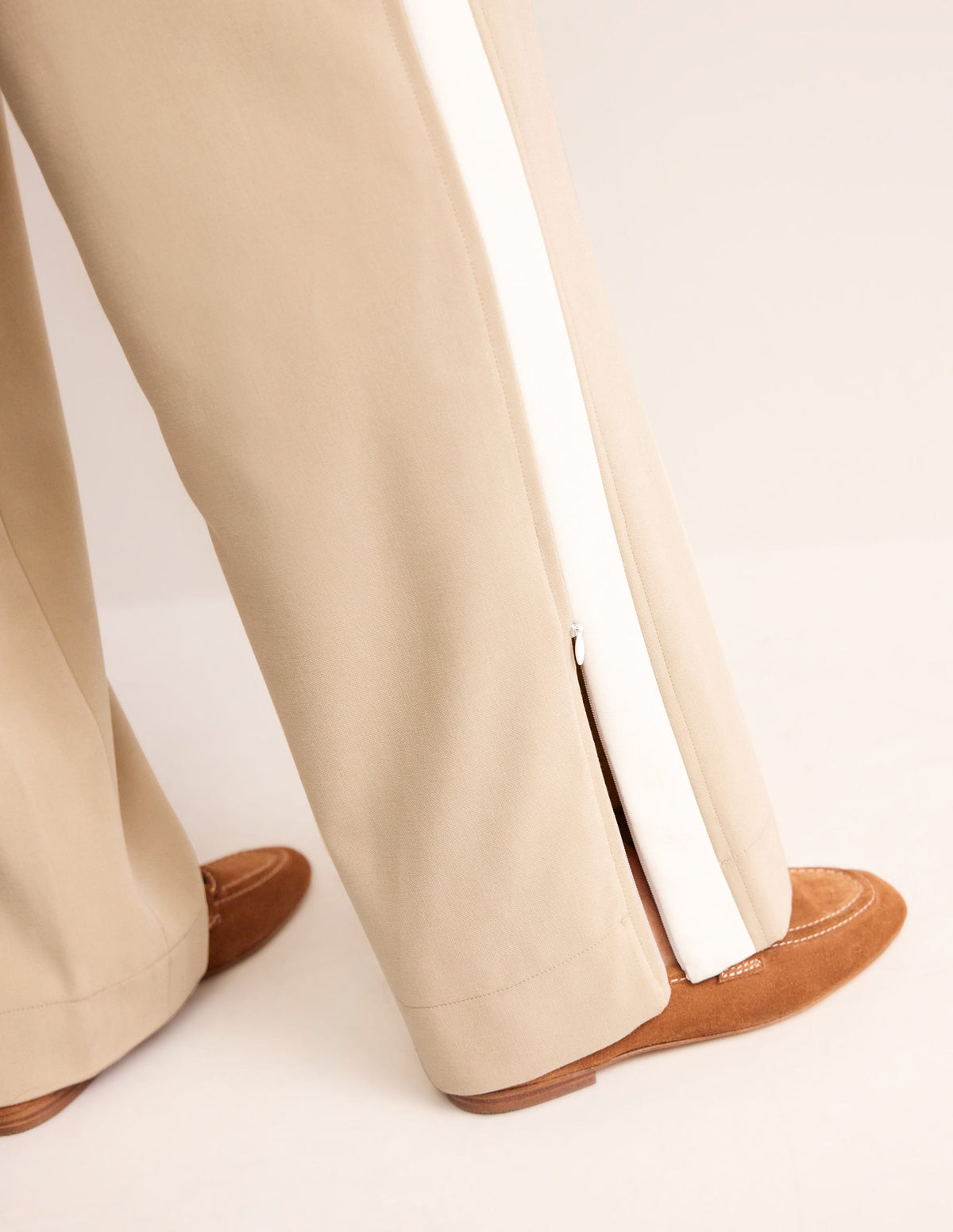 Side Stripe Pull-on Pants-Neutral - Image 2