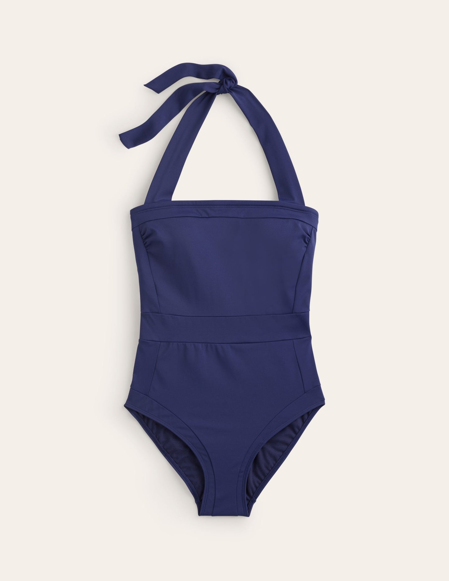 Santorini Halterneck Swimsuit-French Navy