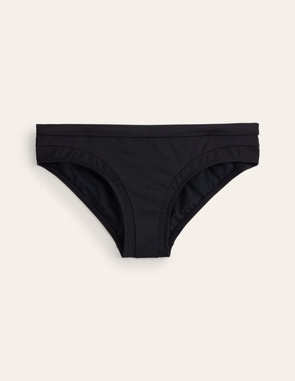 Santorini Bikini Bottoms-Black