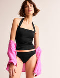 Ithaca Panel Bikini Bottoms-Black
