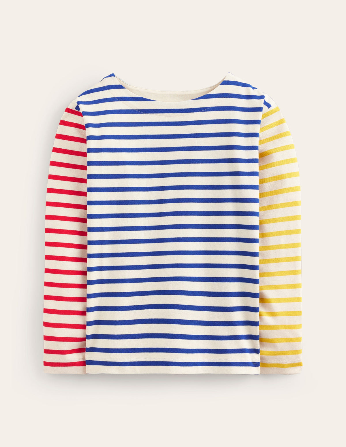 Sophie Hotch Potch Breton Top-Ivory, Multi Hotch Stripe - Image 5