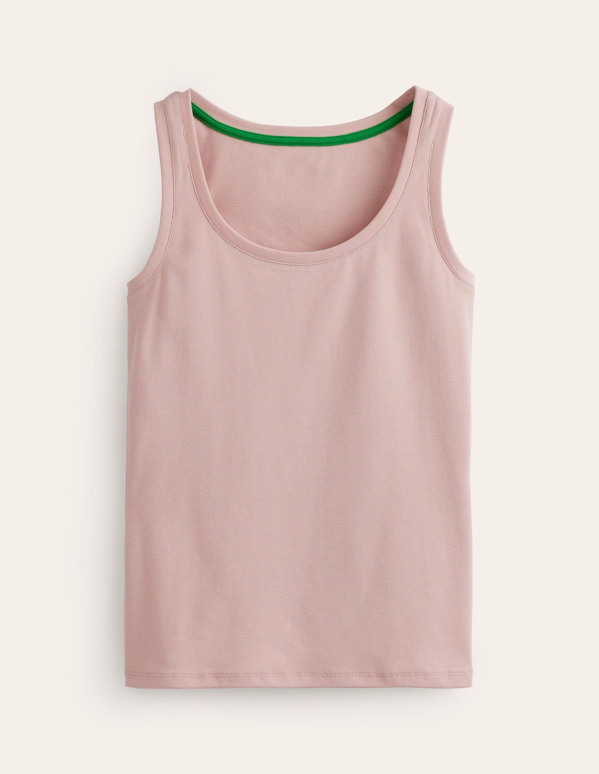 Essential Scoop-Neck Tank-Milkshake - Image 5