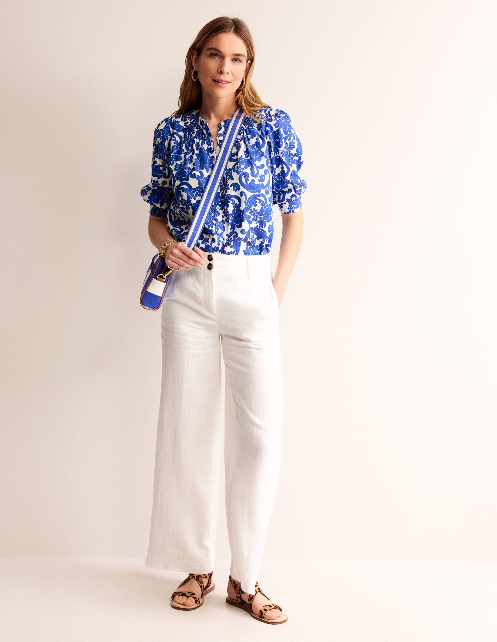 Ada Linen Top-Surf the Web, Opulent Whirl-4