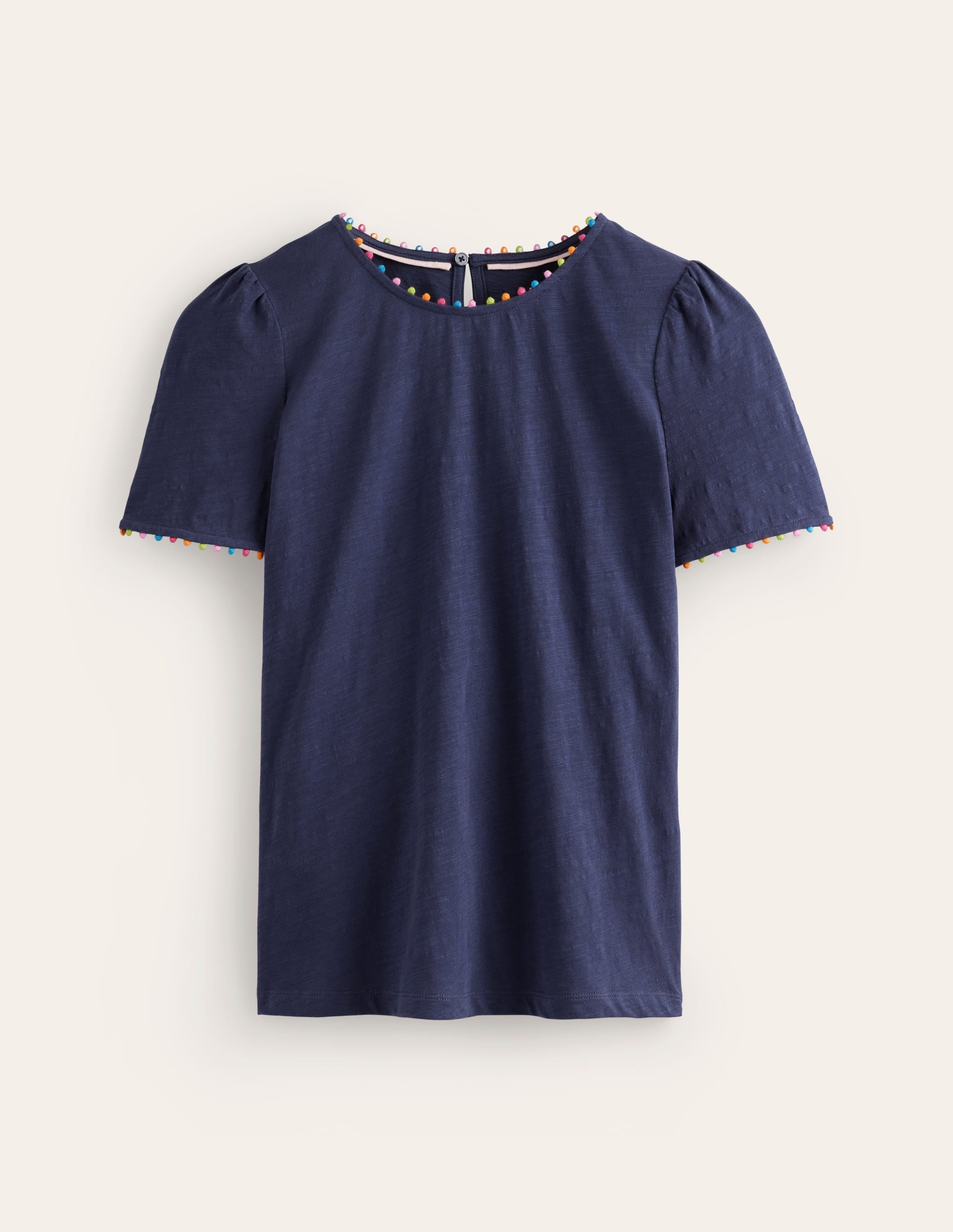 Ali Jersey T-Shirt-Navy - Image 5