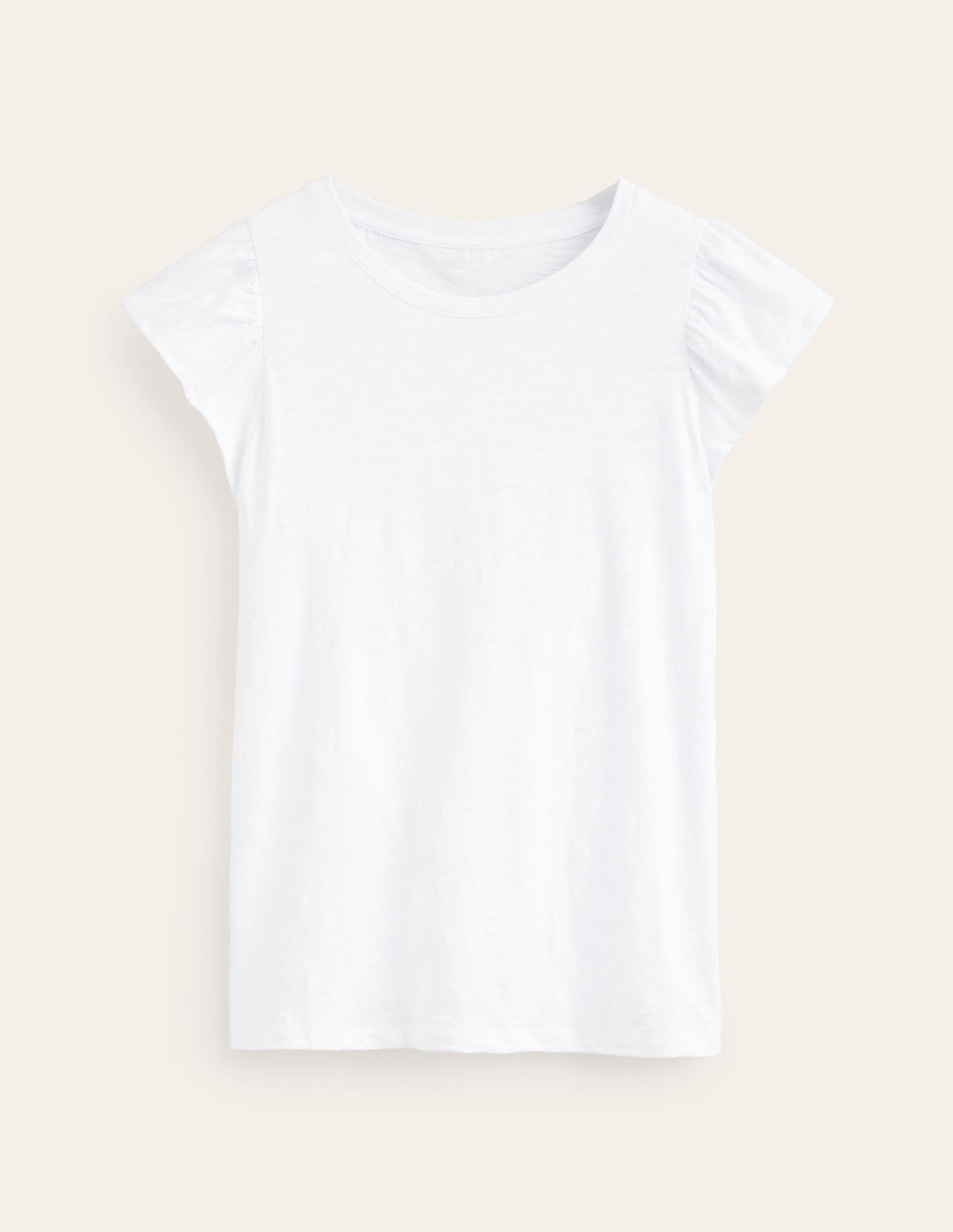 Cotton Flutter Top-White - Image 6