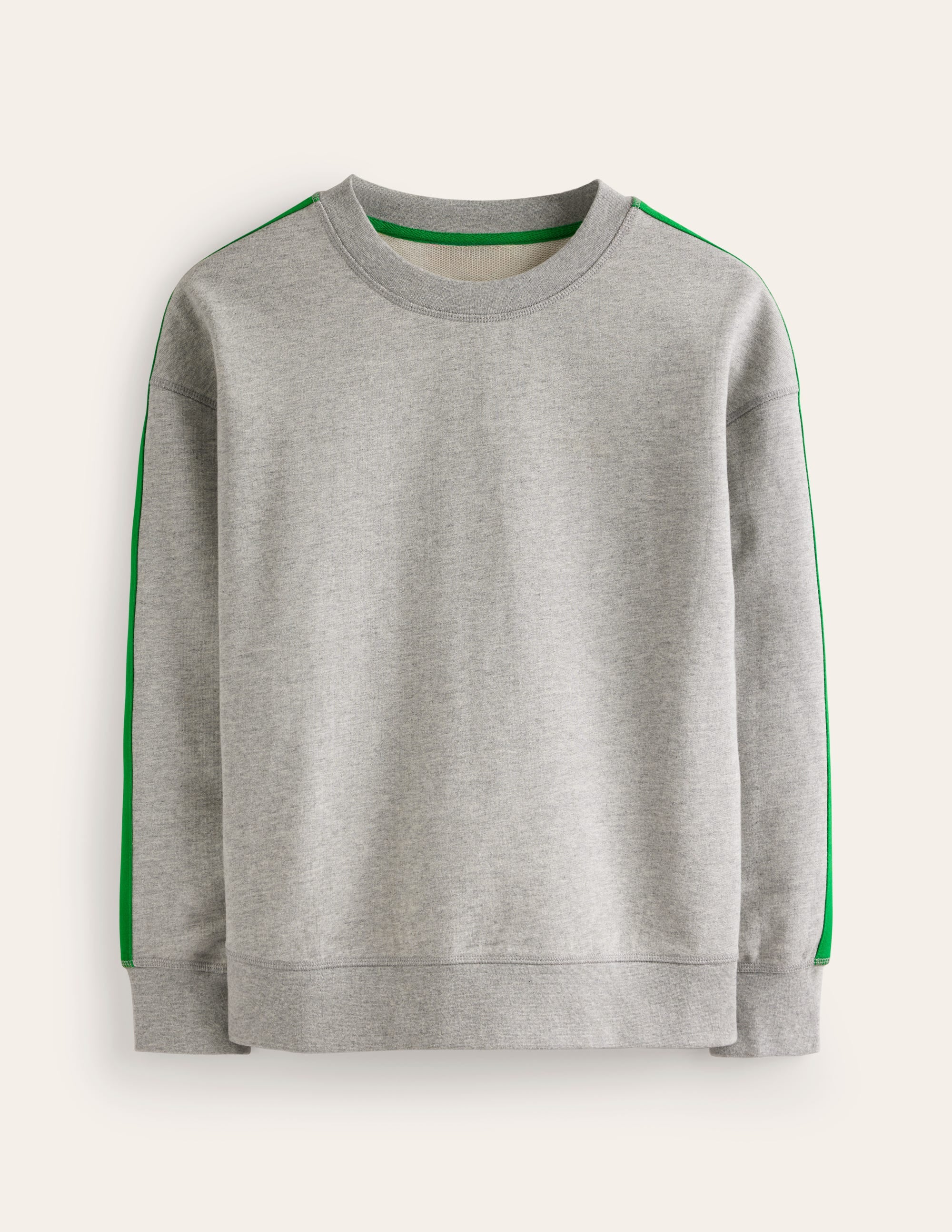 Emi Relaxed Sweatshirt-Grey Neon Stripe - Image 5