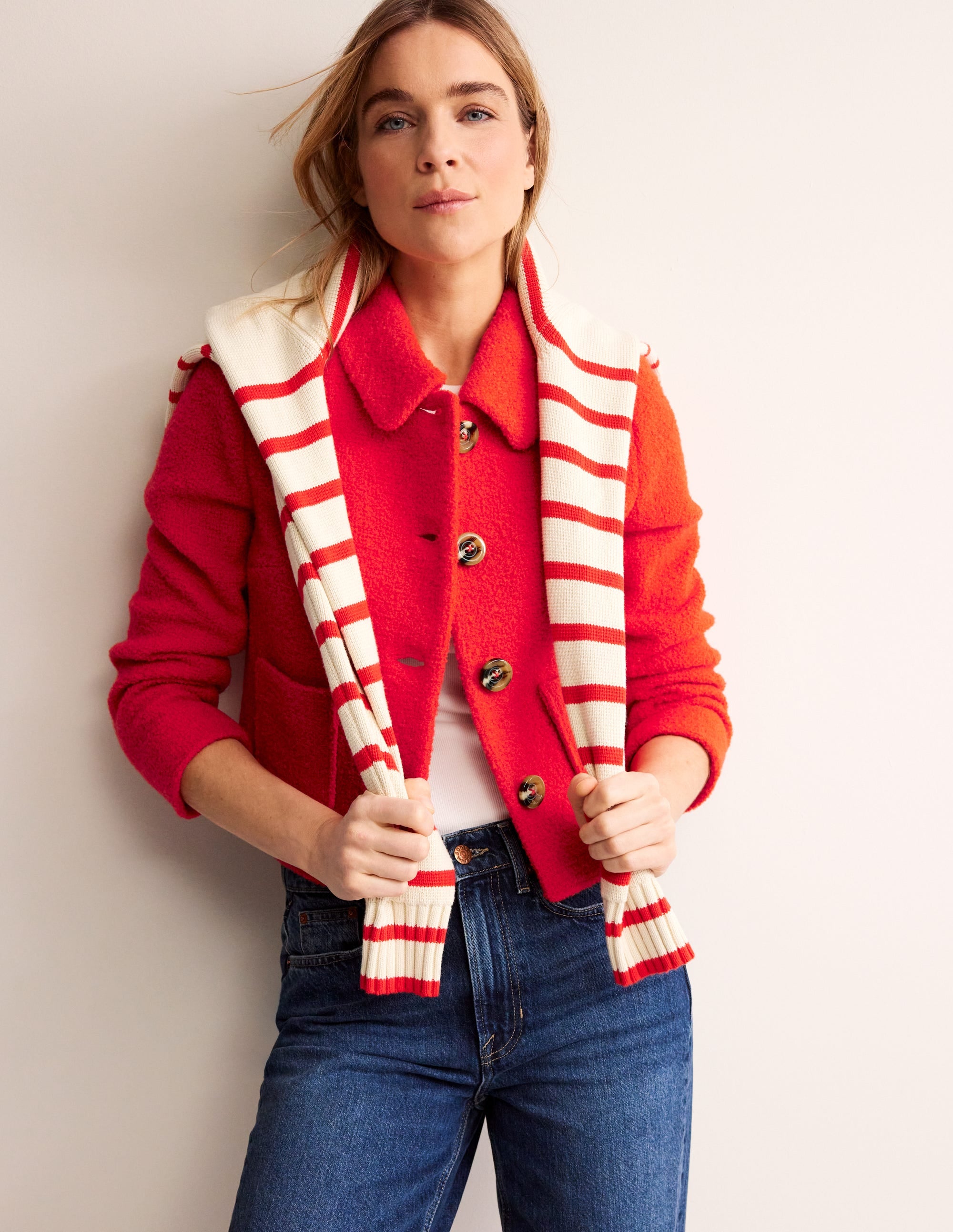 Rye Cropped Jacket-Fiesta - Image 1