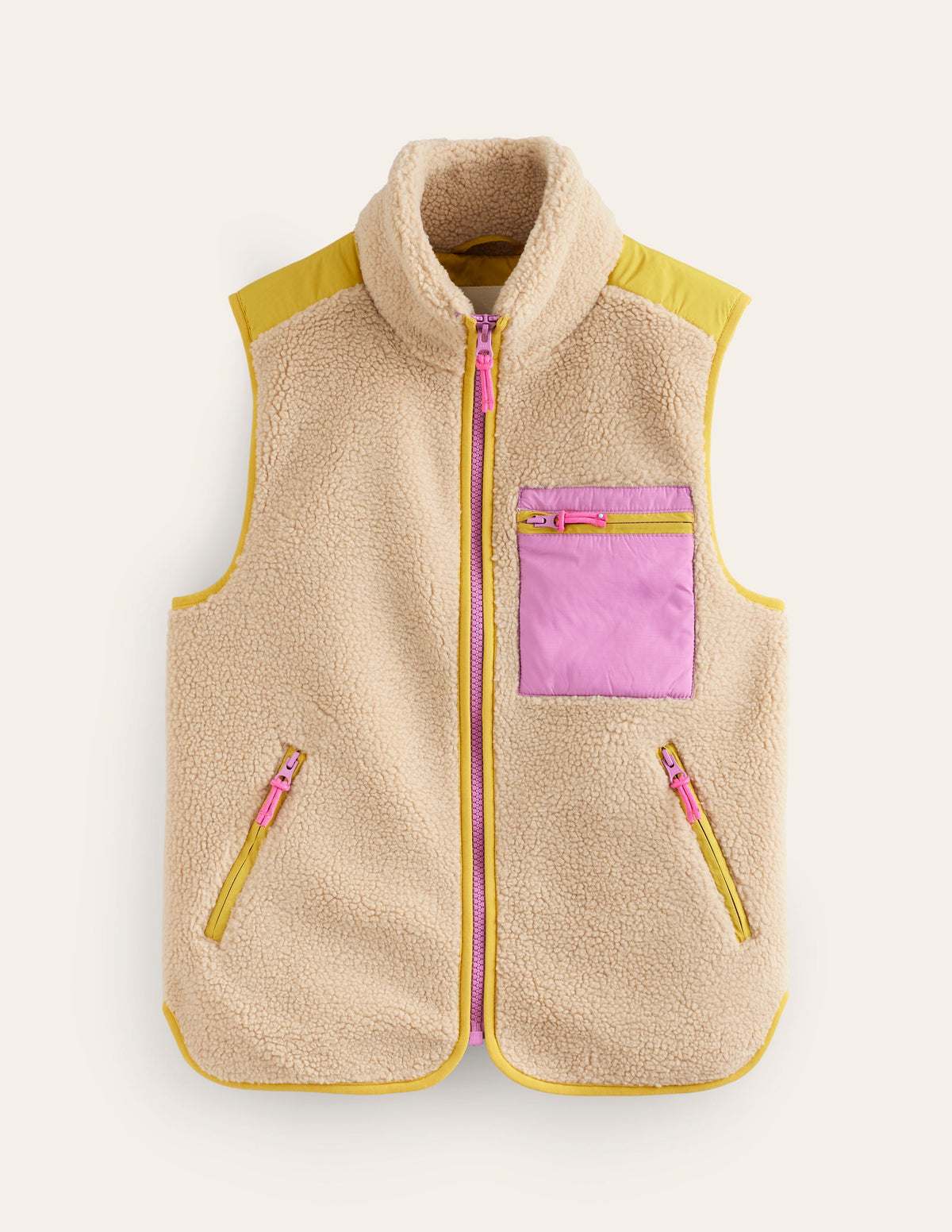 Borg Vest-Mulberry, Antique Moss - Image 5