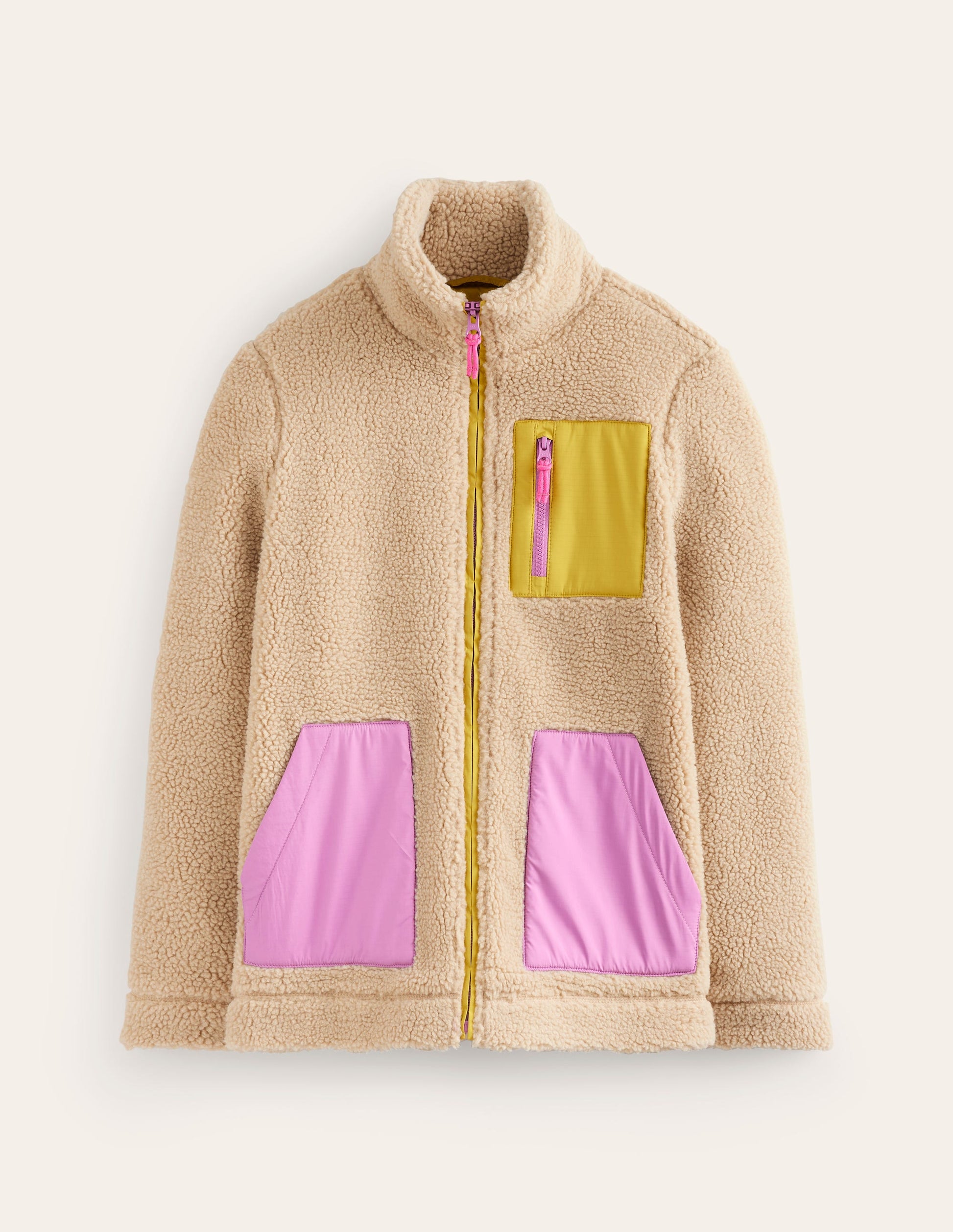 Borg Fleece-Mulberry, Antique Moss-6