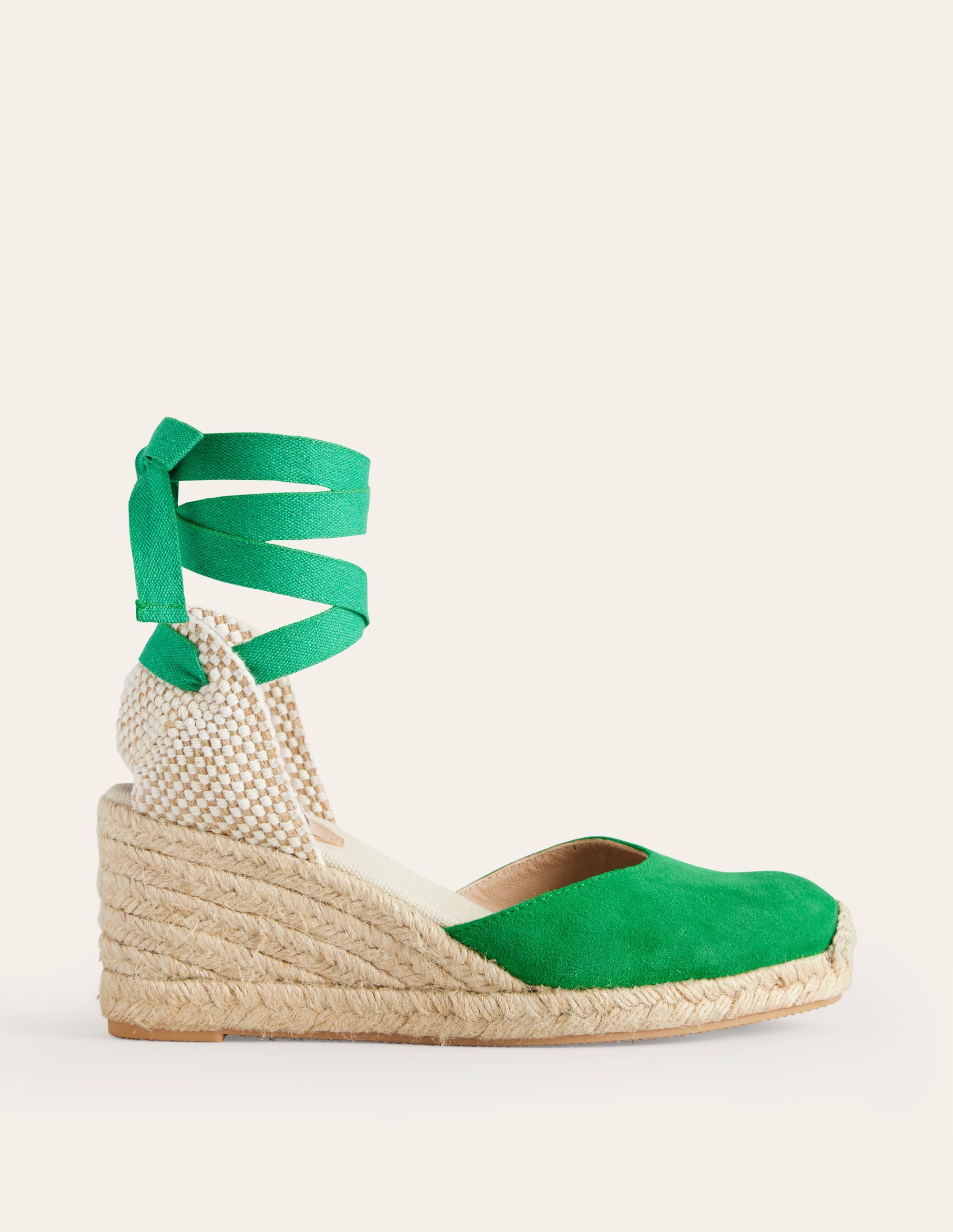 Cassie Espadrille Wedge-Sapling Green - Image 2