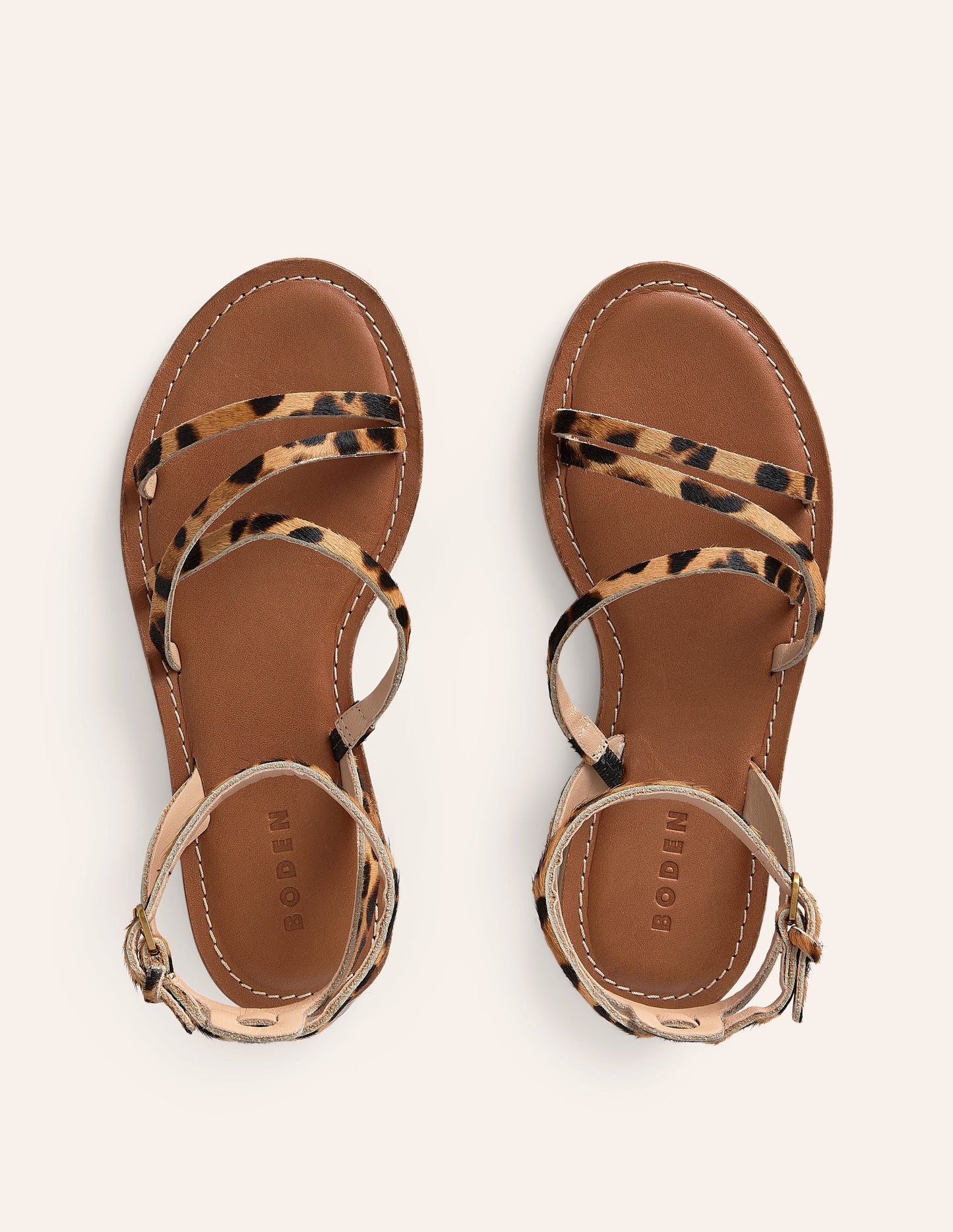 Everyday Flat Sandals-Classic Leopard