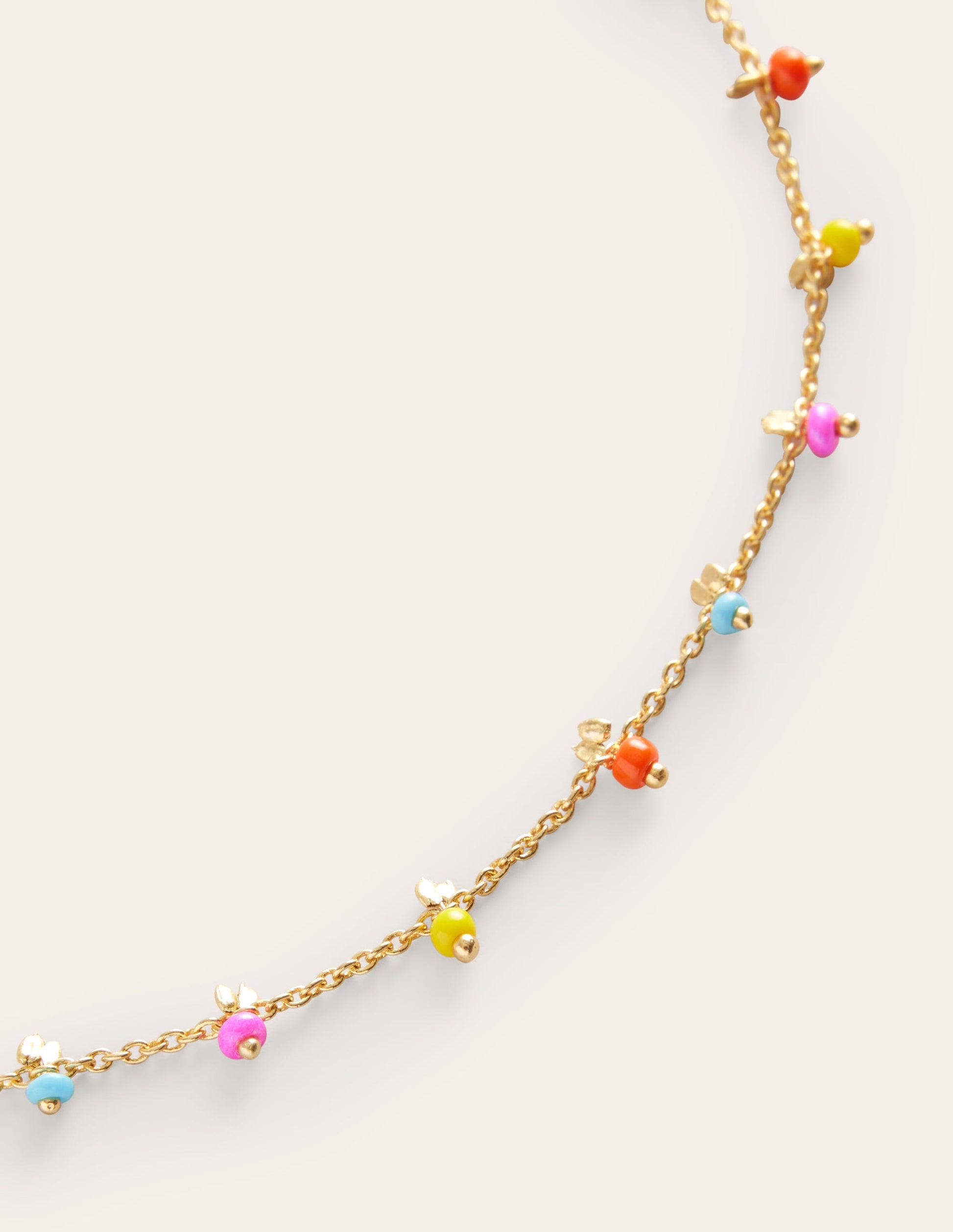 Layering Disk Necklace-Bright Multi-3