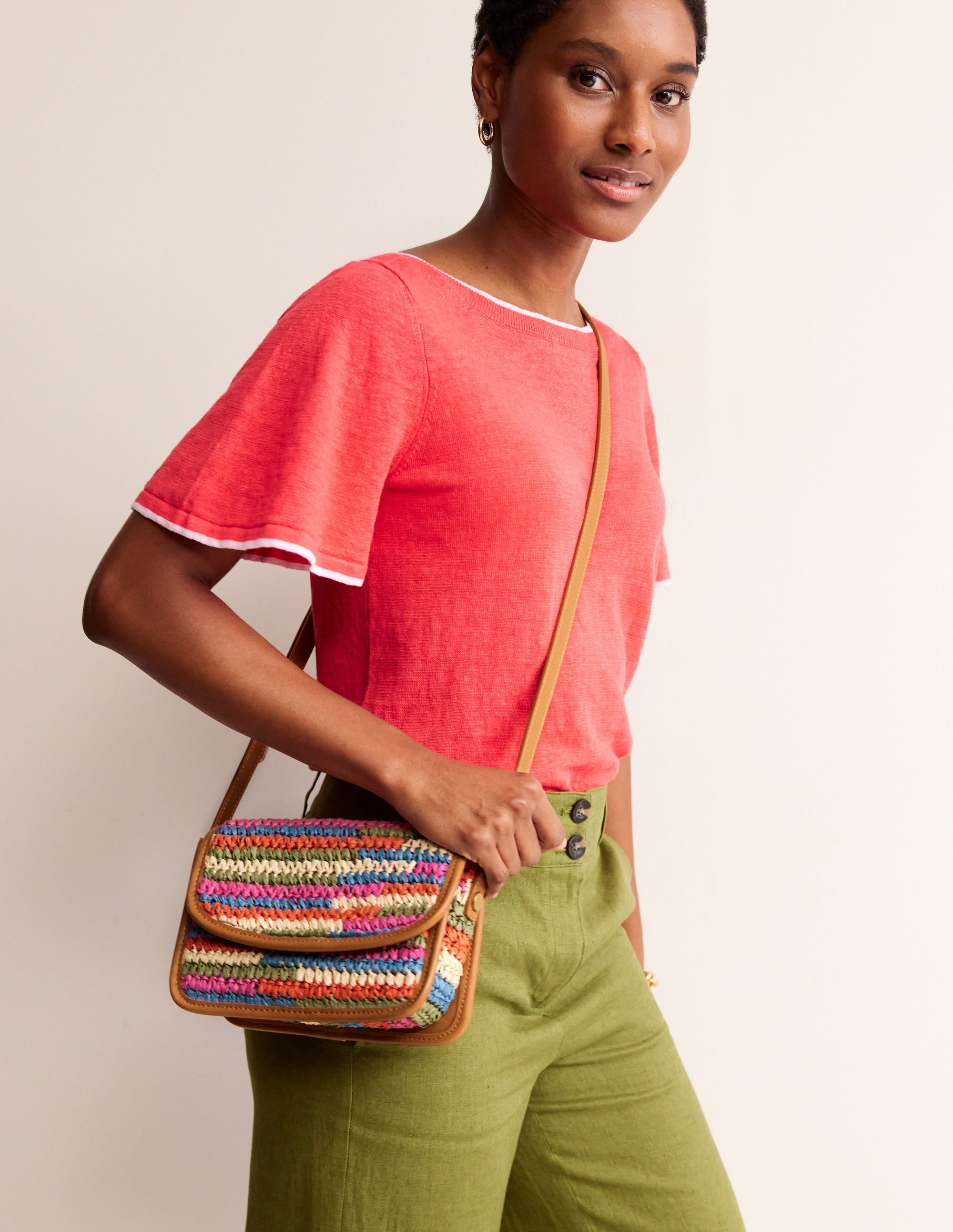 Summer Cross-Body Bag-Multi - Image 1