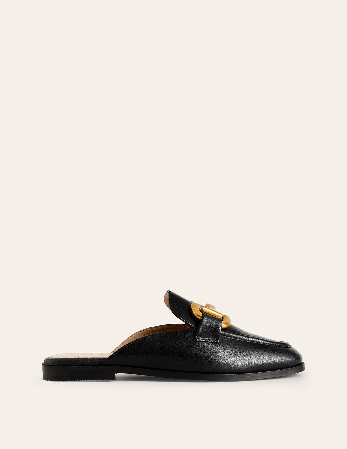 Iris Snaffle Mule Loafers-Black - Image 3