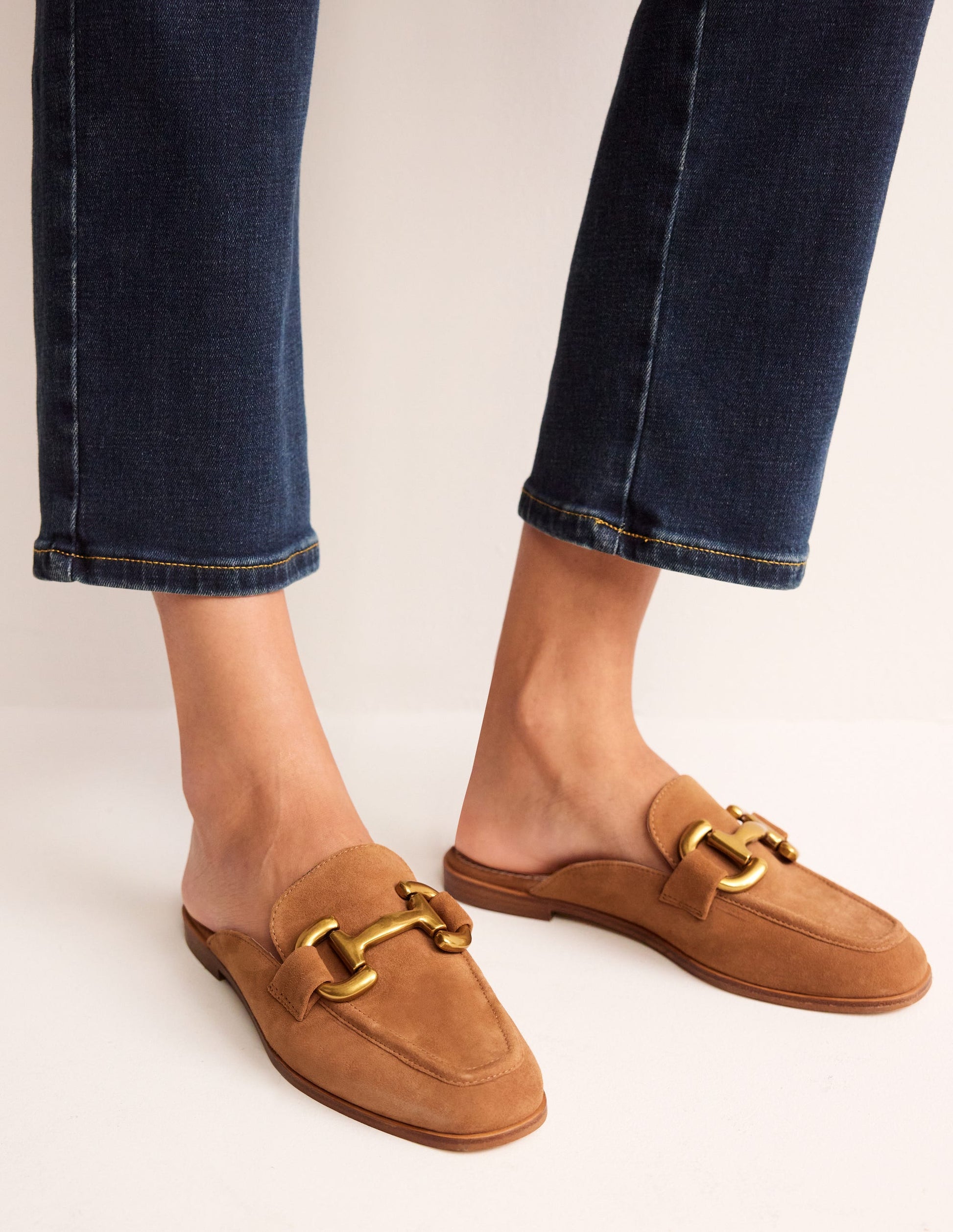 Iris Snaffle Mule Loafers-Ginger Snap-1