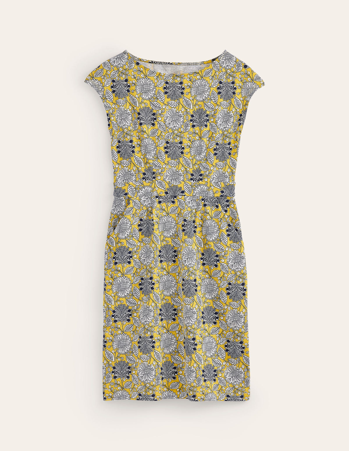 Florrie Jersey Dress-Passion Fruit, Gardenia Swirl - Image 6