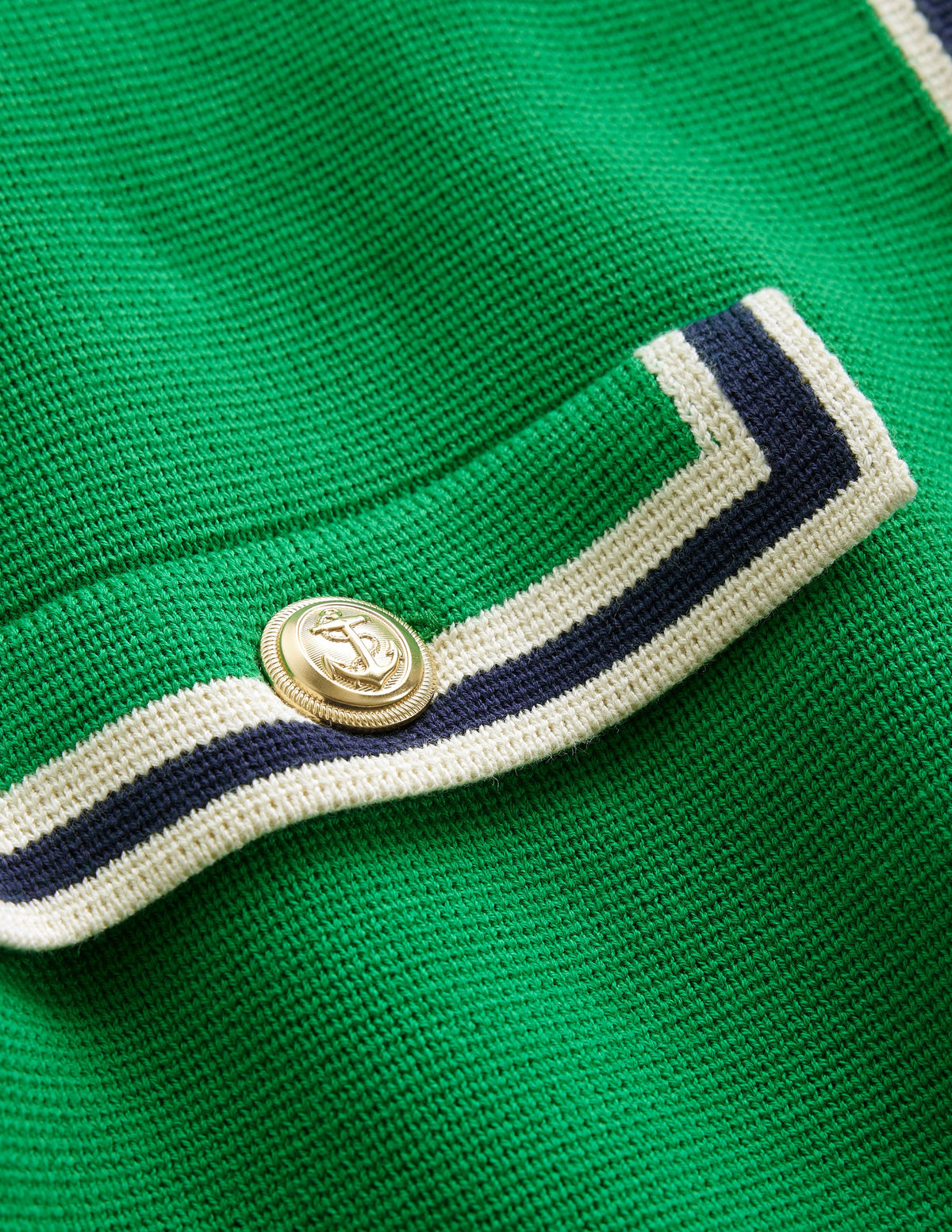 Holly Knitted Jacket-Rich Emerald Green - Image 6