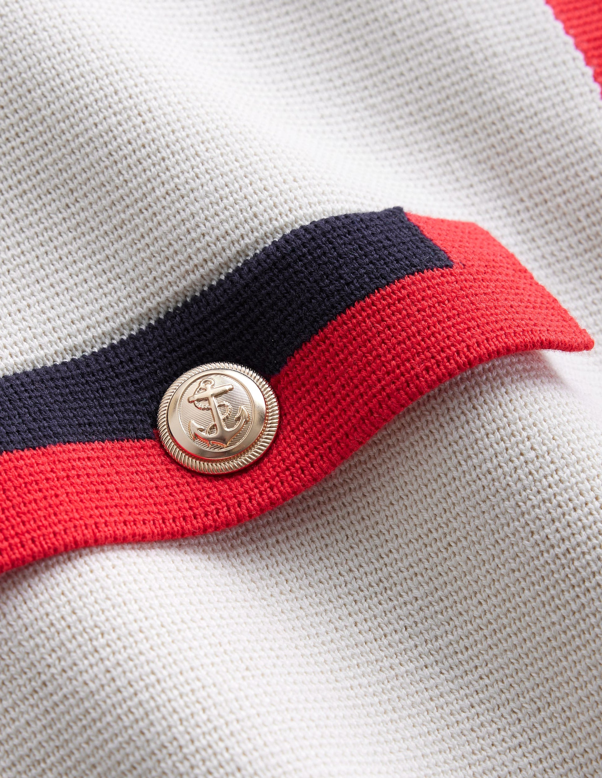Holly Knitted Jacket-Warm Ivory/ Navy/ Red-6