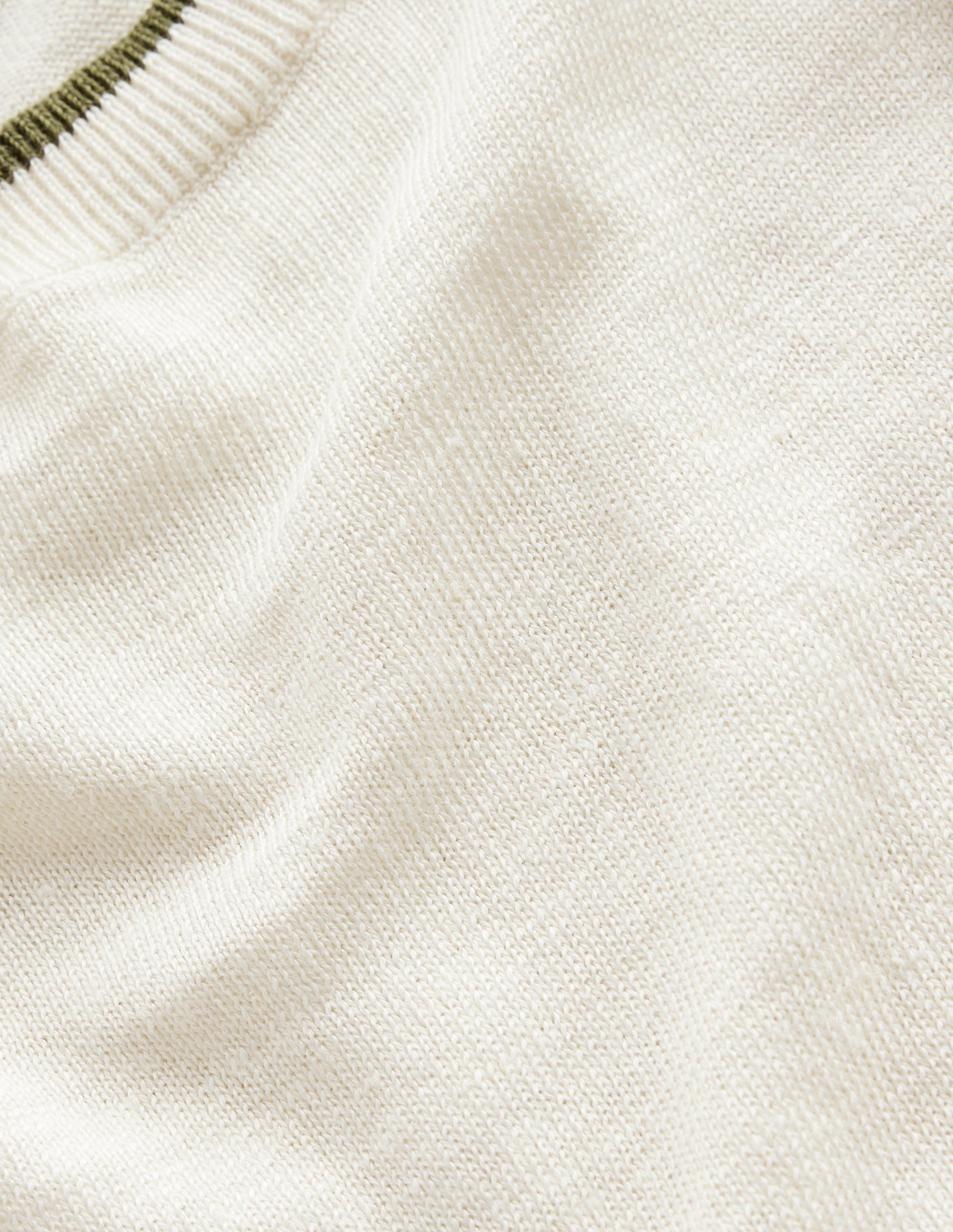 Maggie Boat Neck Linen T-Shirt-Warm Ivory-6