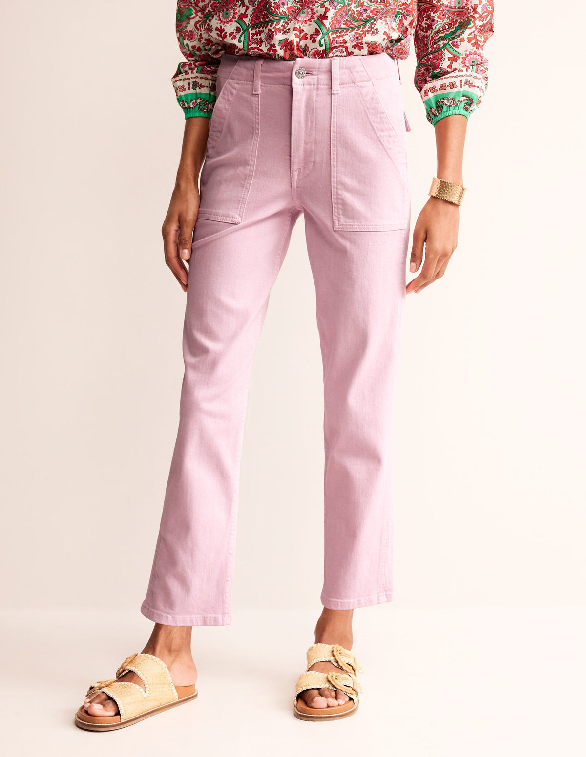 Kensington Casual Pants-Sweet Lilac - Image 4