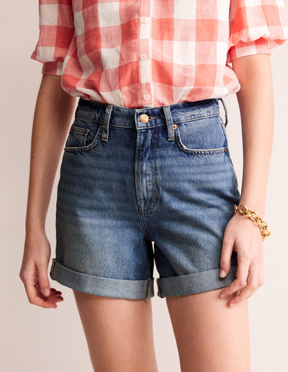 Denim Shorts-Mid Vintage-4