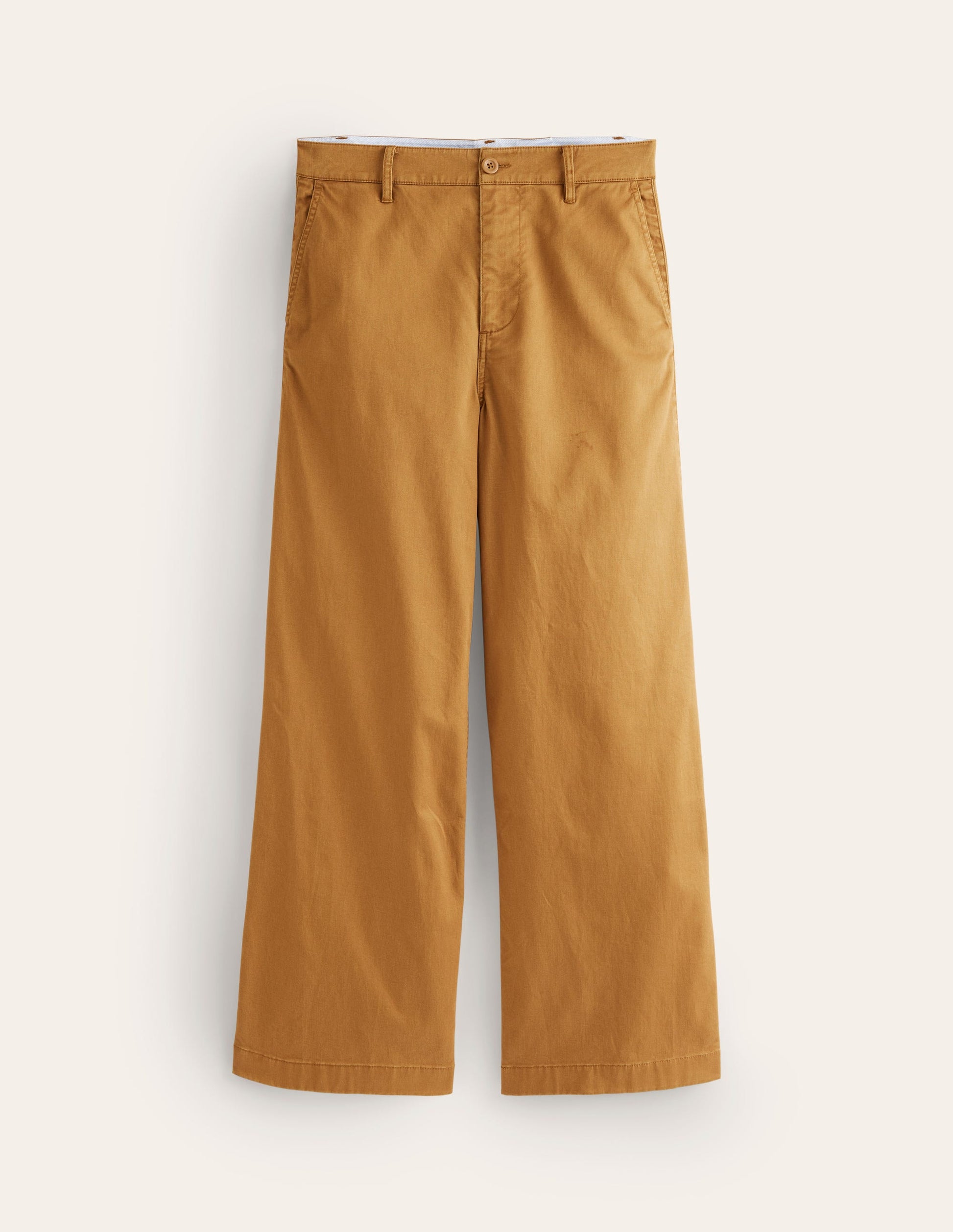 Barnsbury Crop Chino Pants-Bronze Brown-6