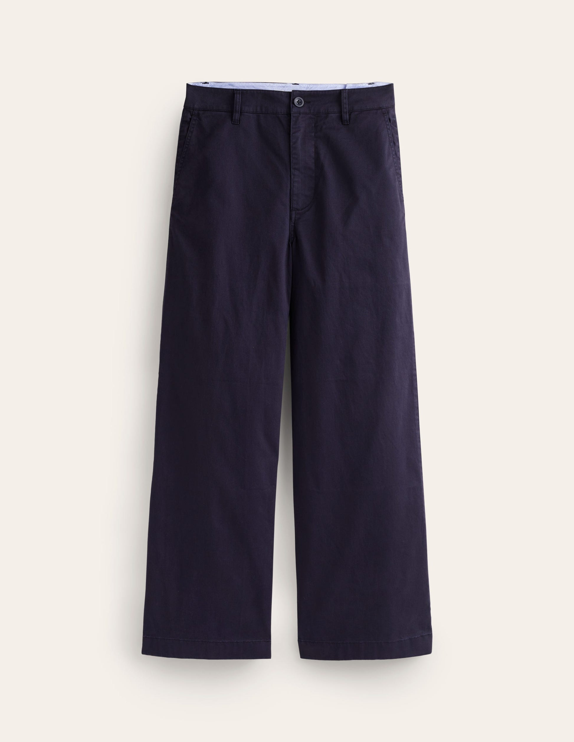 Barnsbury Crop Chino Pants-Navy-5