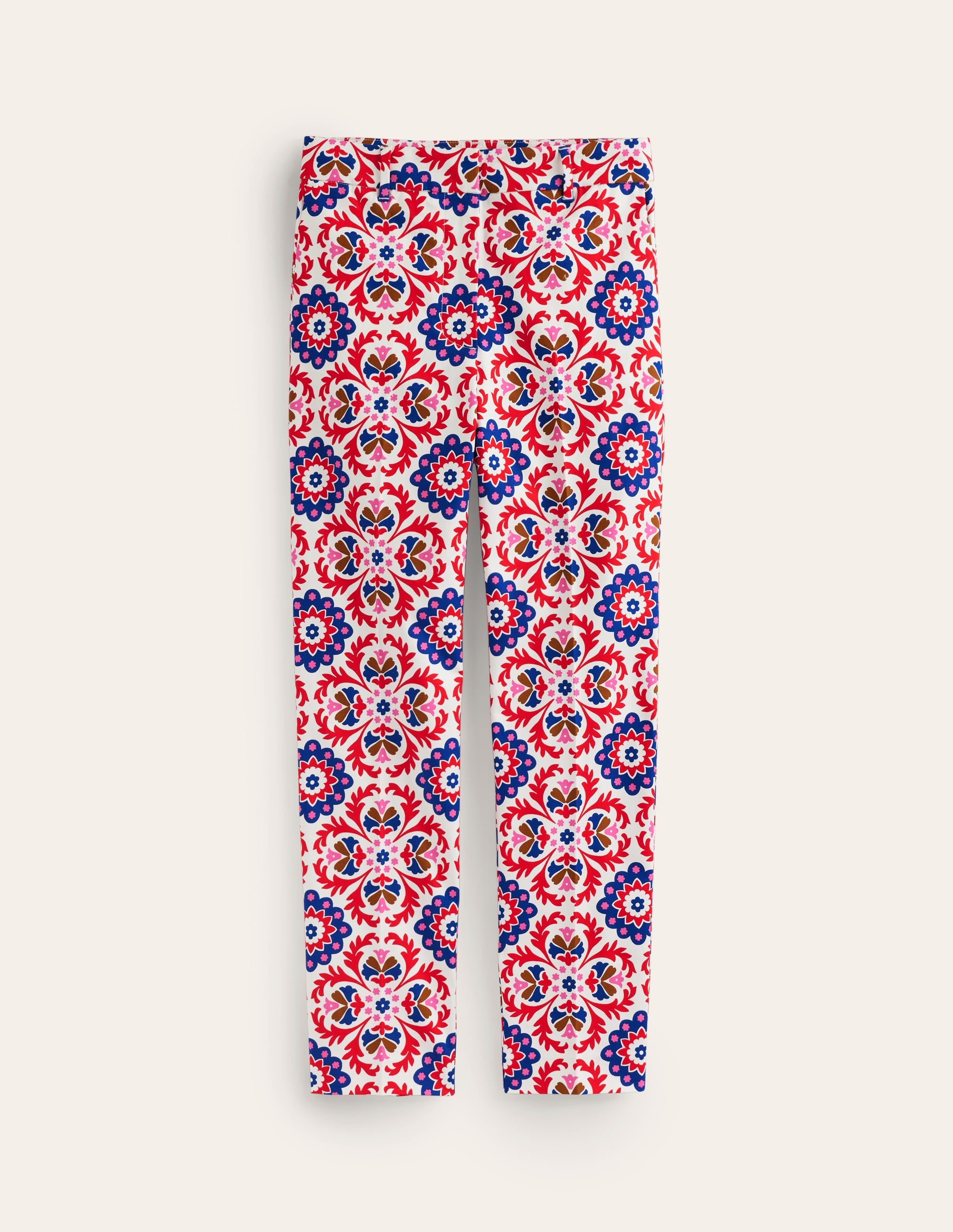 Highgate Cotton Sateen Pants-Rubicondo, Mosaic Bloom - Image 5