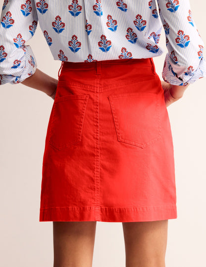 Nell Chino Skirt-Admiral