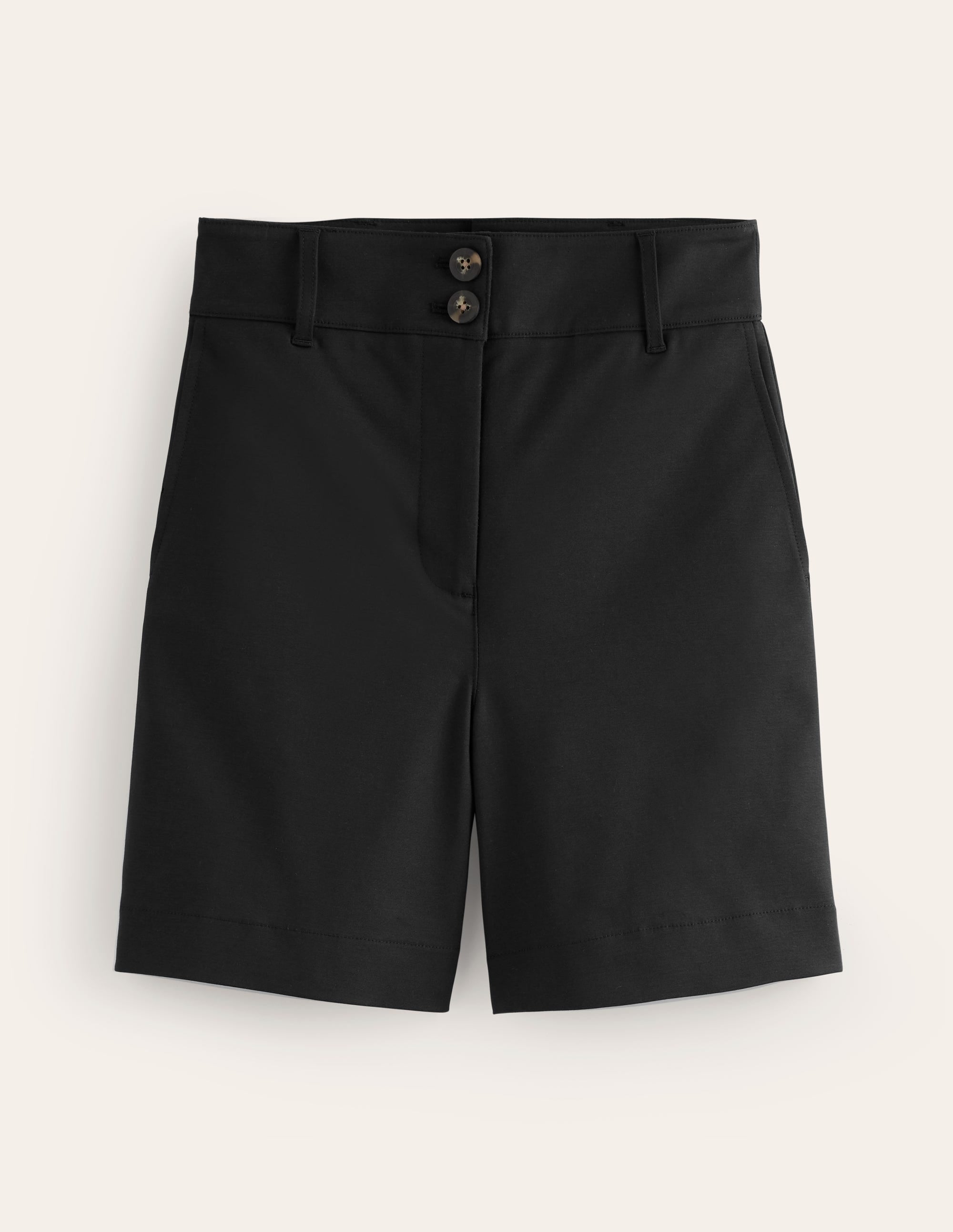 Westbourne Sateen Shorts-Black - Image 5