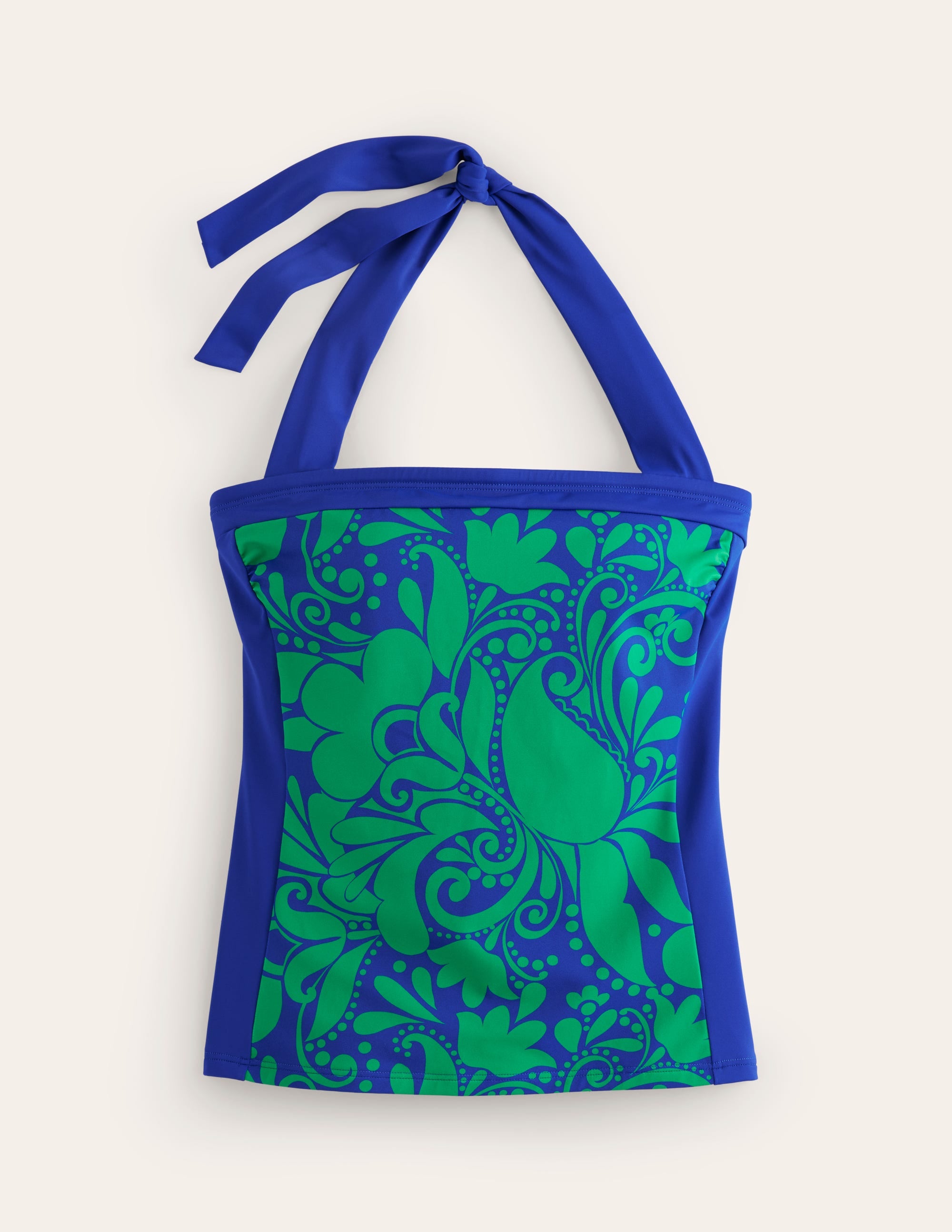 Santorini Tankini Top-Surf The Web, Ripple Swirl - Image 5