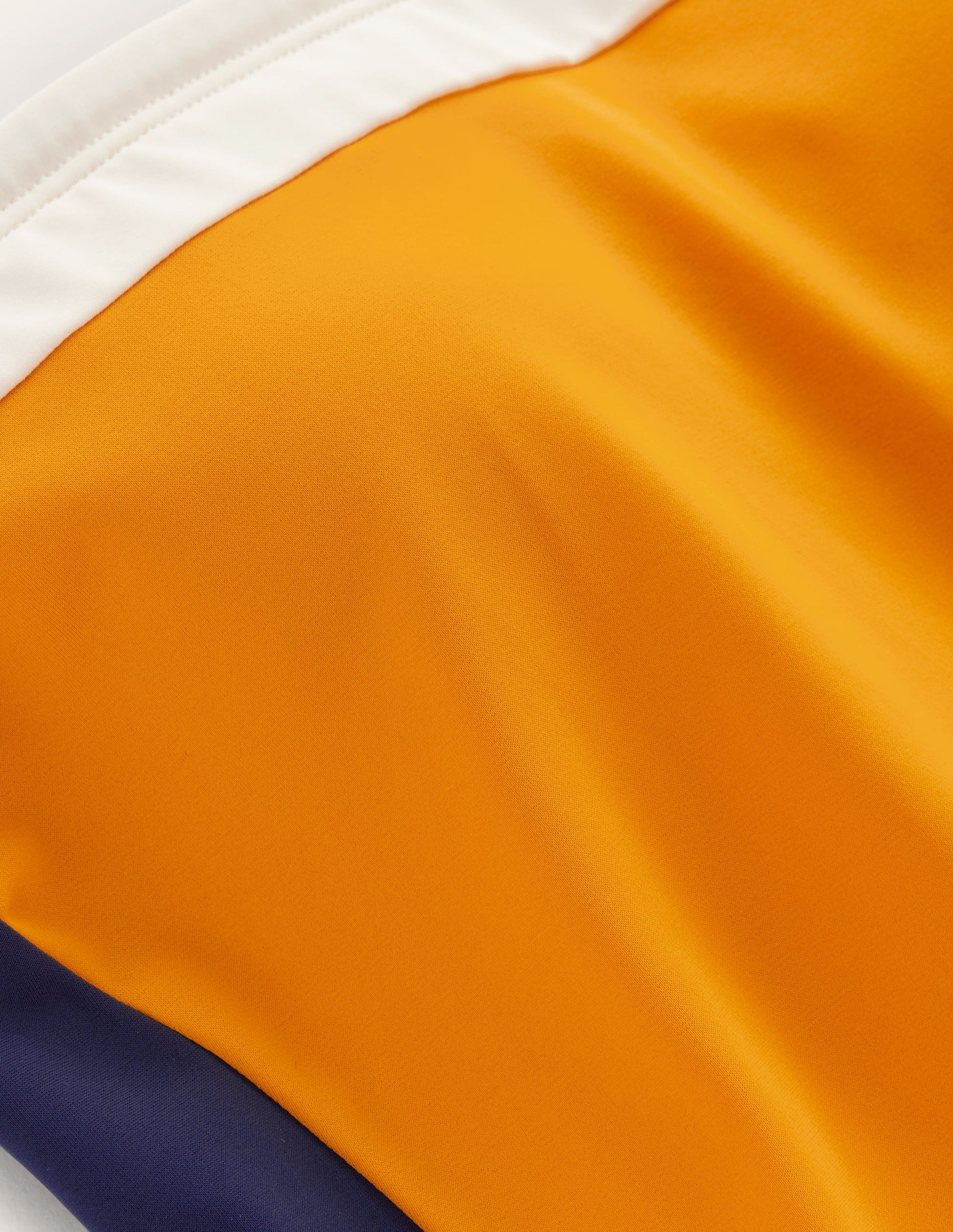 Santorini Tankini Top-Saffron Yellow Colourblock-6