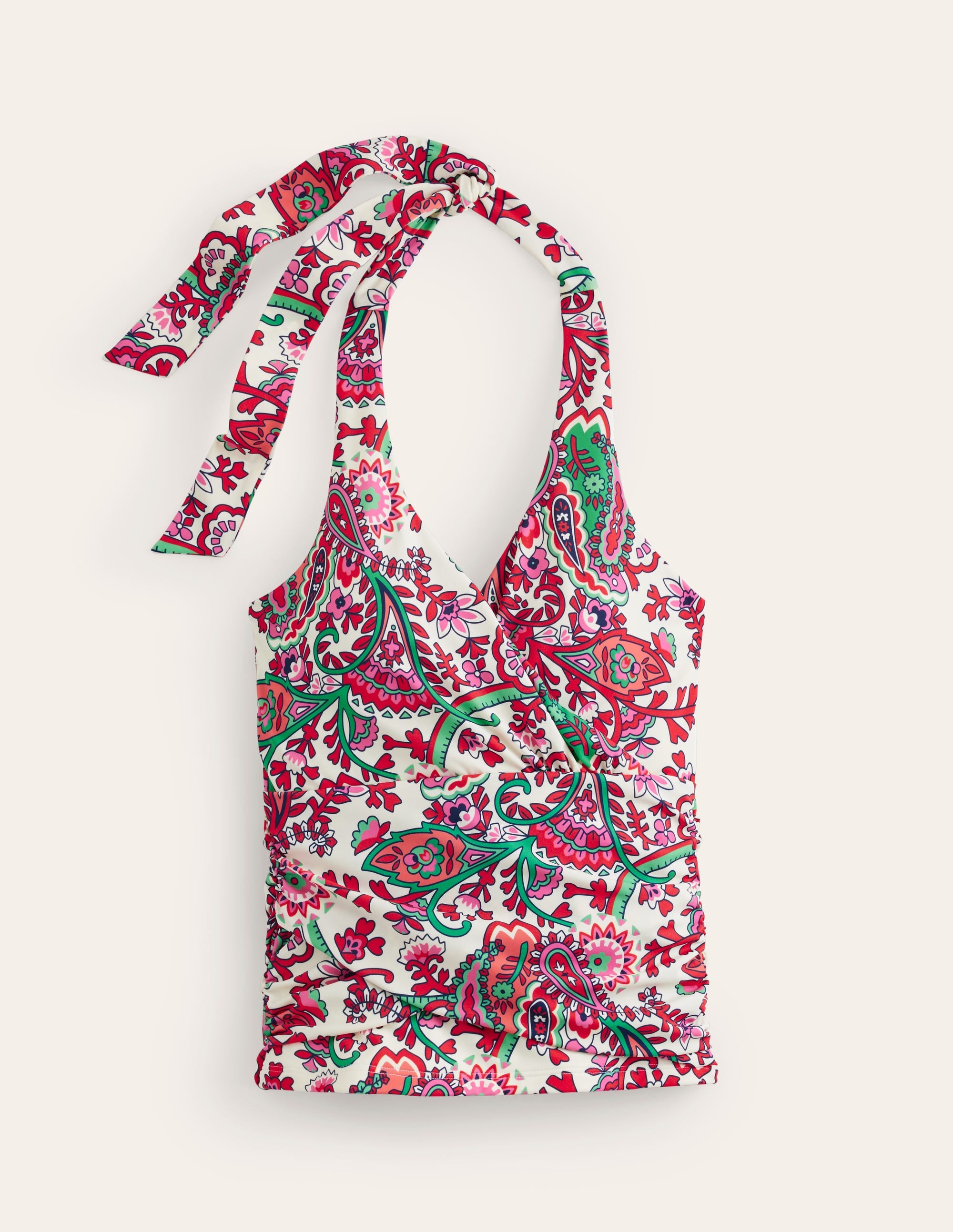 Levanzo Halter Tankini Top-Multi, Fantastical - Image 5