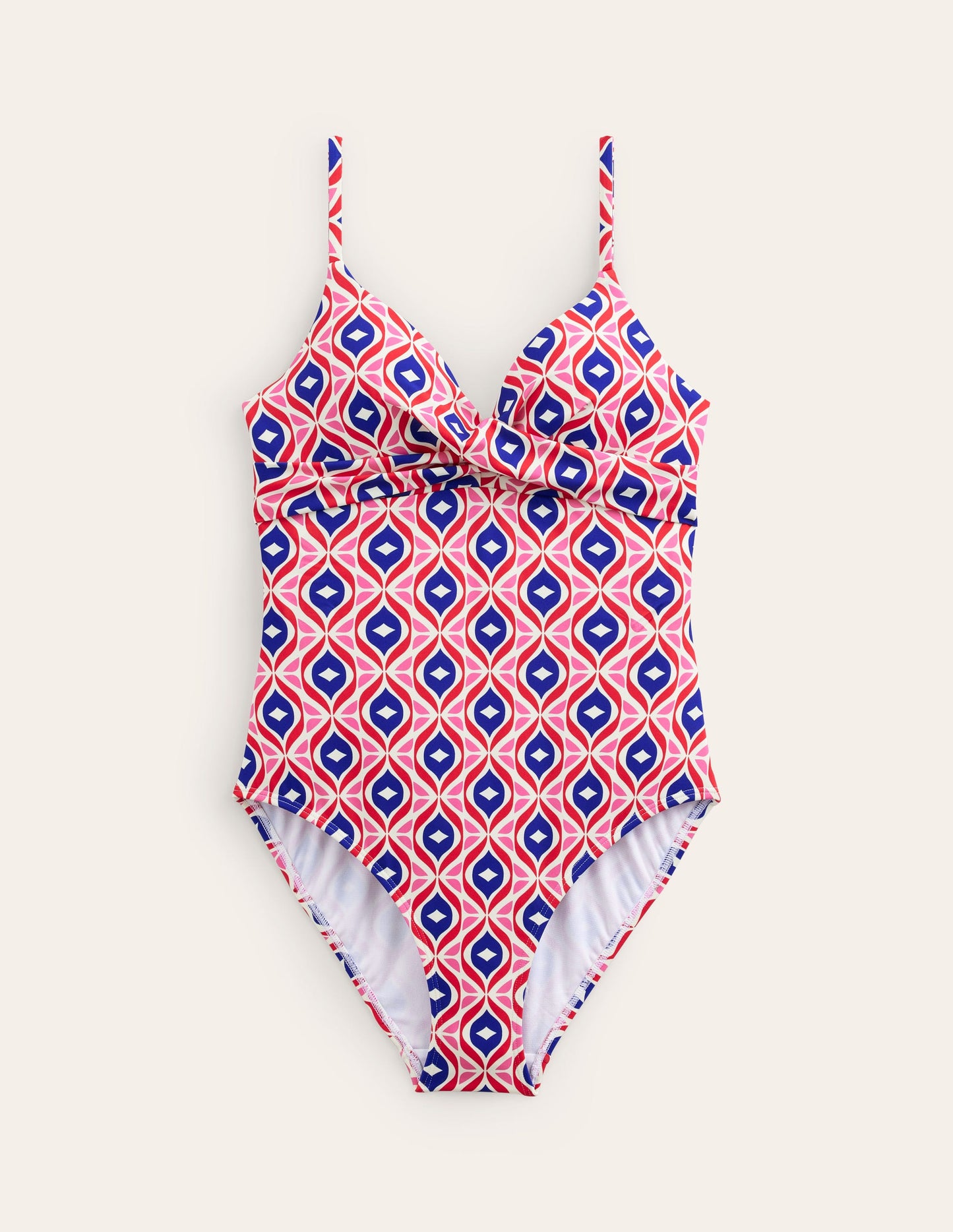 Capri Cup-size Swimsuit-Rubicondo, Diamond Wave