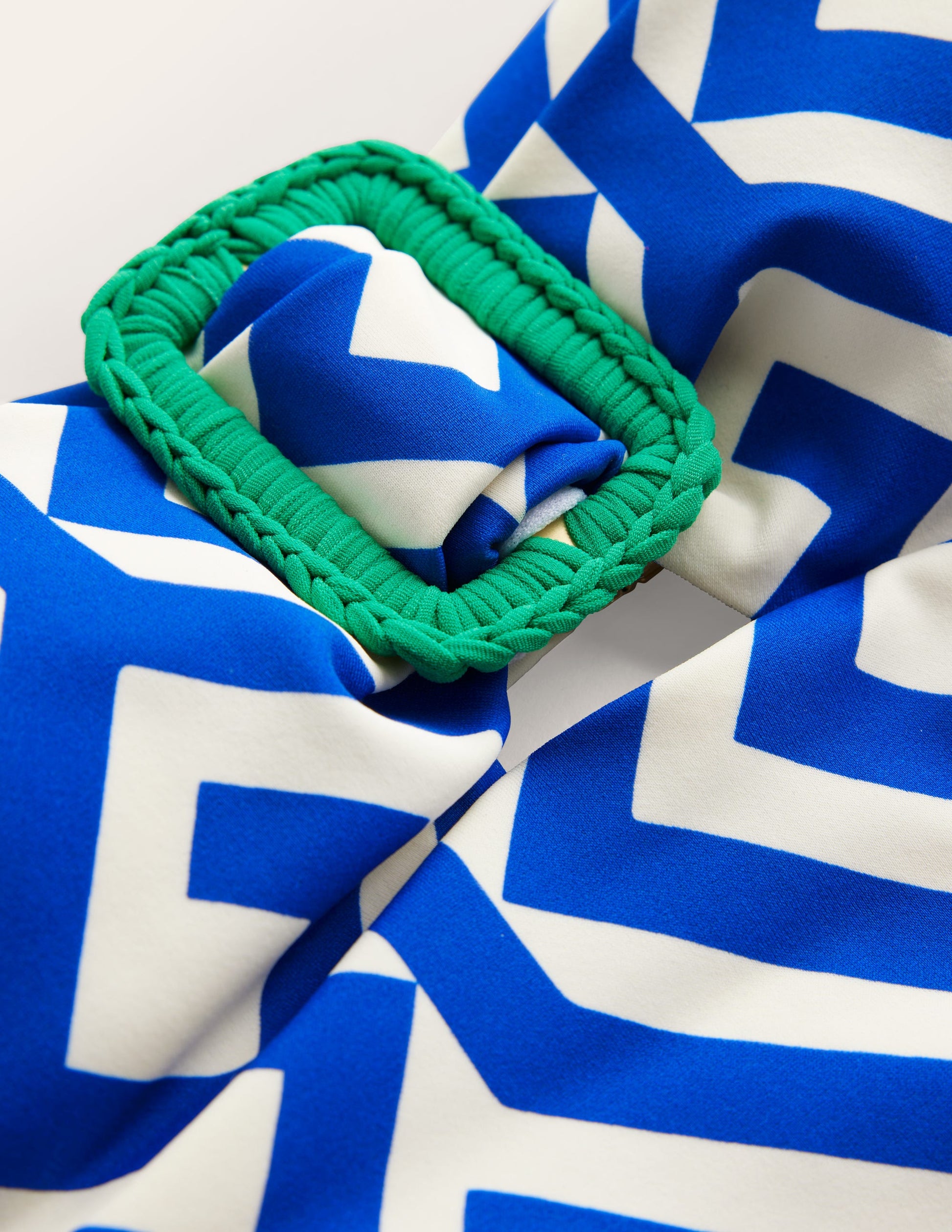 Taormina Bandeau Swimsuit-Surf The Web, Maze-6