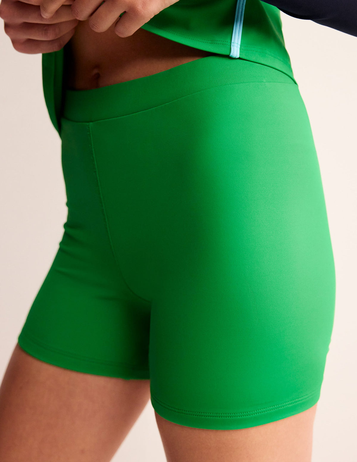 Swim Cycling Shorts-Green-2
