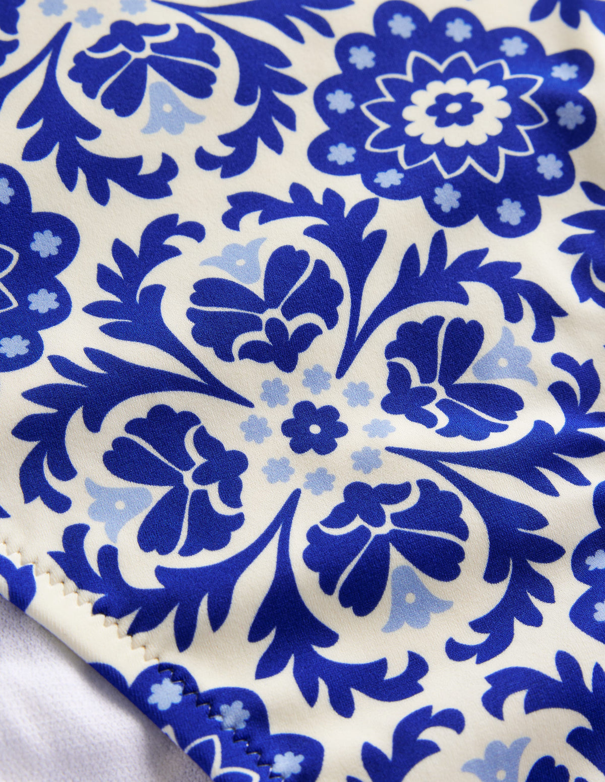 Panel High Waist Bottoms-Surf the Web, Mosaic Bloom - Image 6